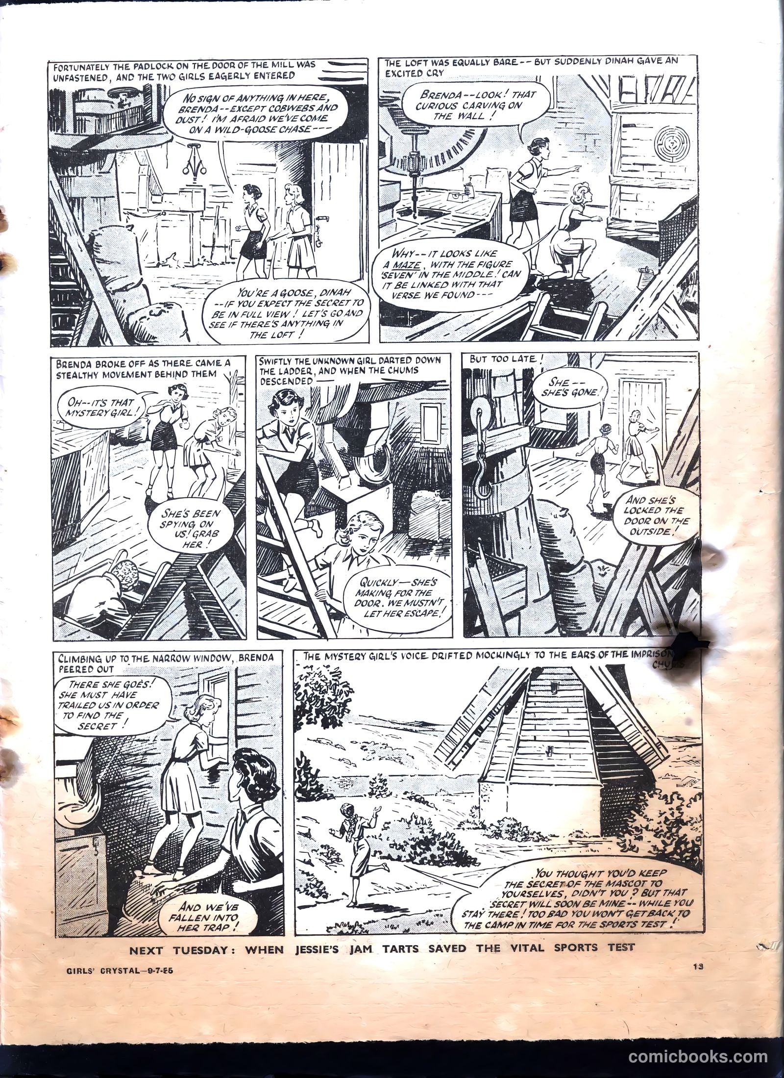 Girls' Crystal #1029 (1955) — page 13 of 20