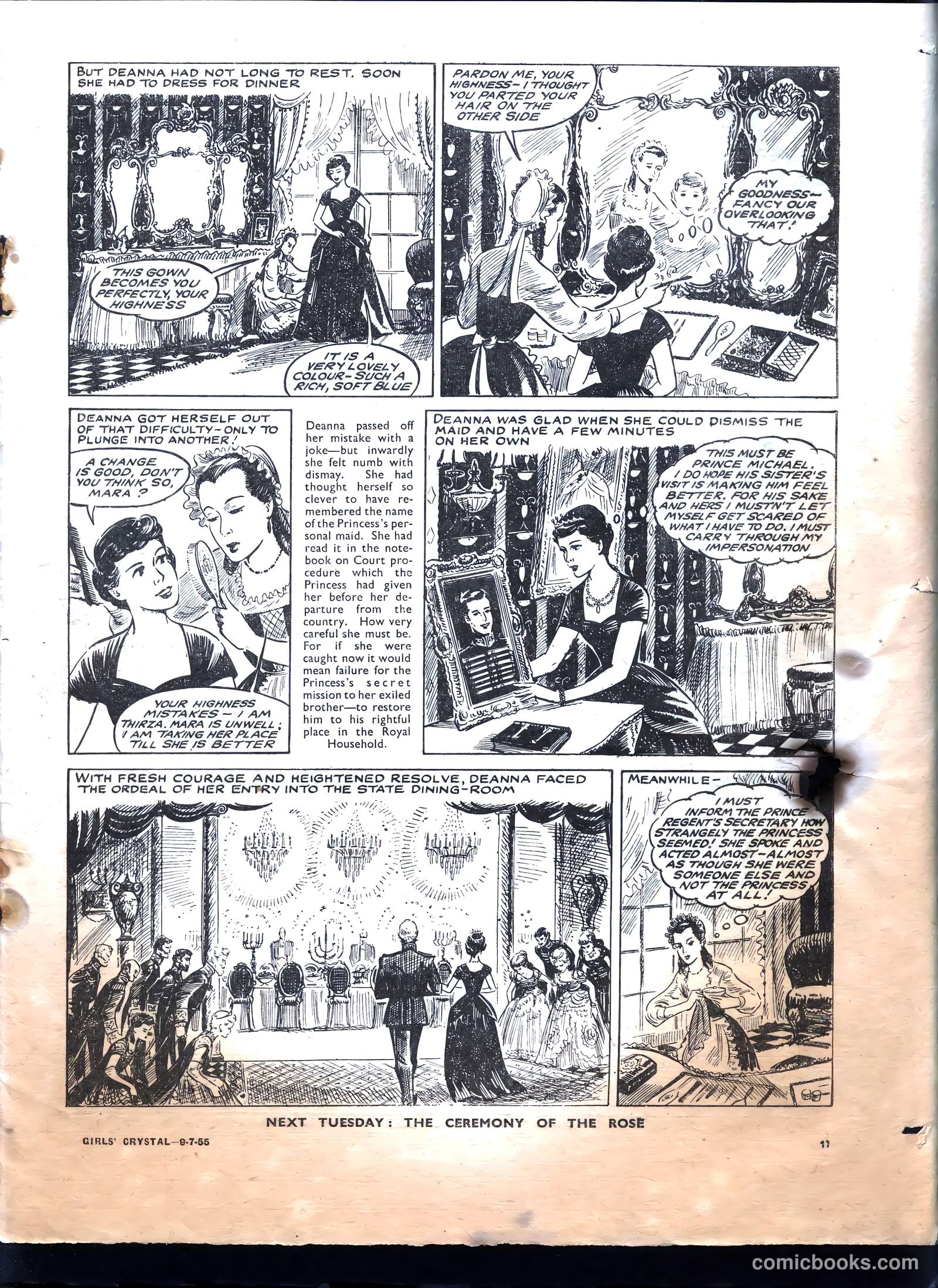 Girls' Crystal #1029 (1955) — page 17 of 20