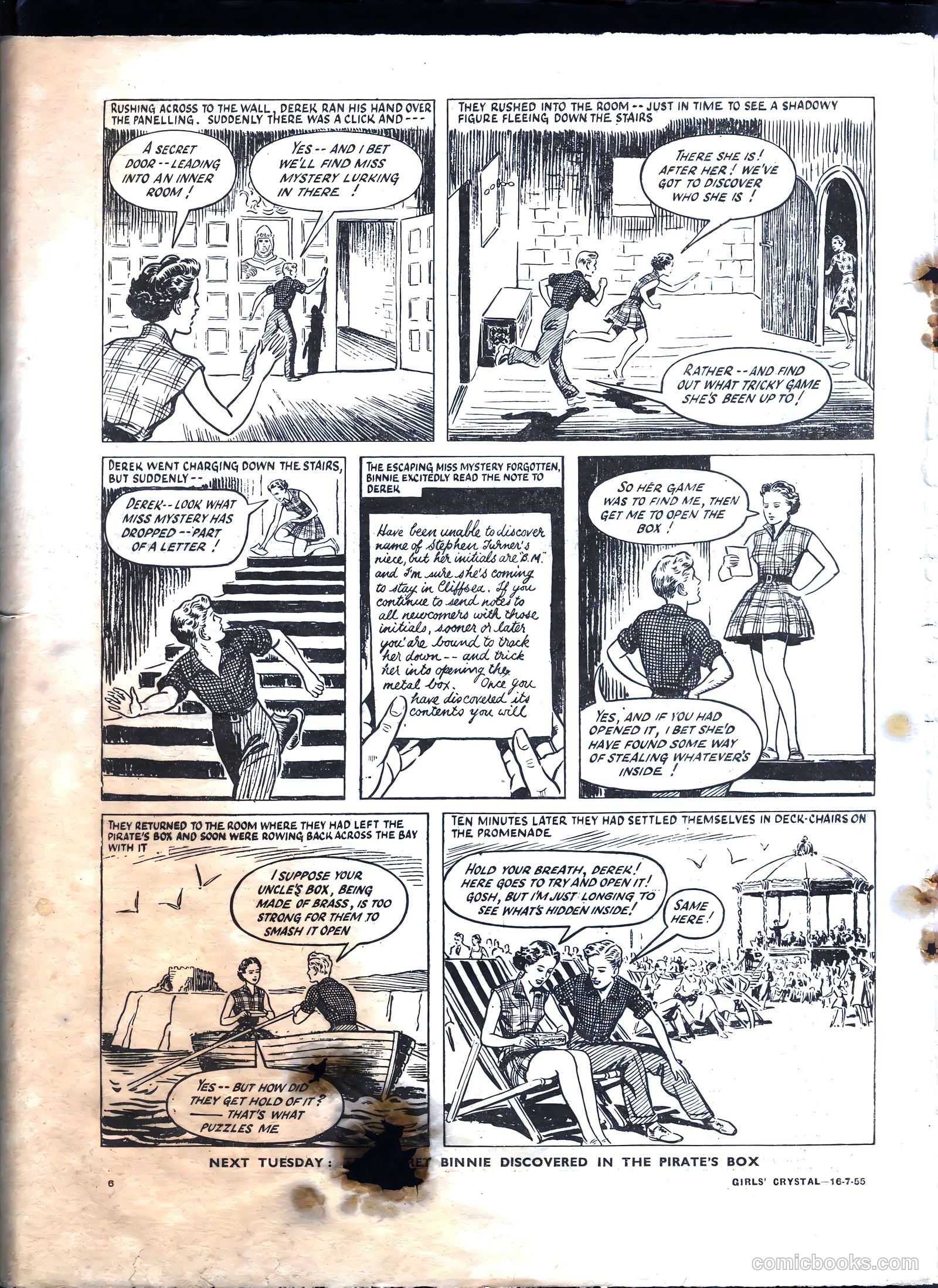 Girls' Crystal #1030 (1955) — page 6 of 20