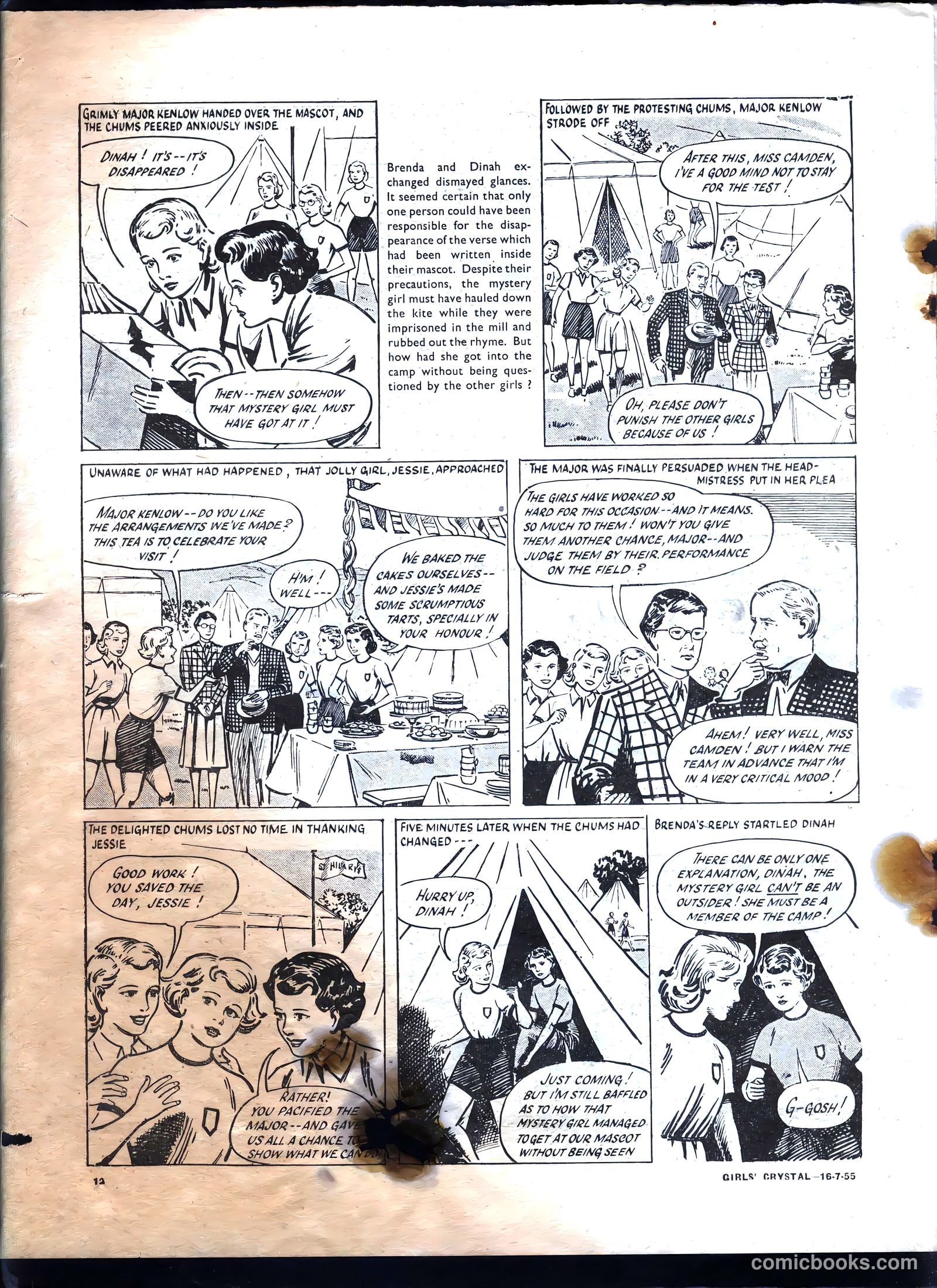 Girls' Crystal #1030 (1955) — page 12 of 20