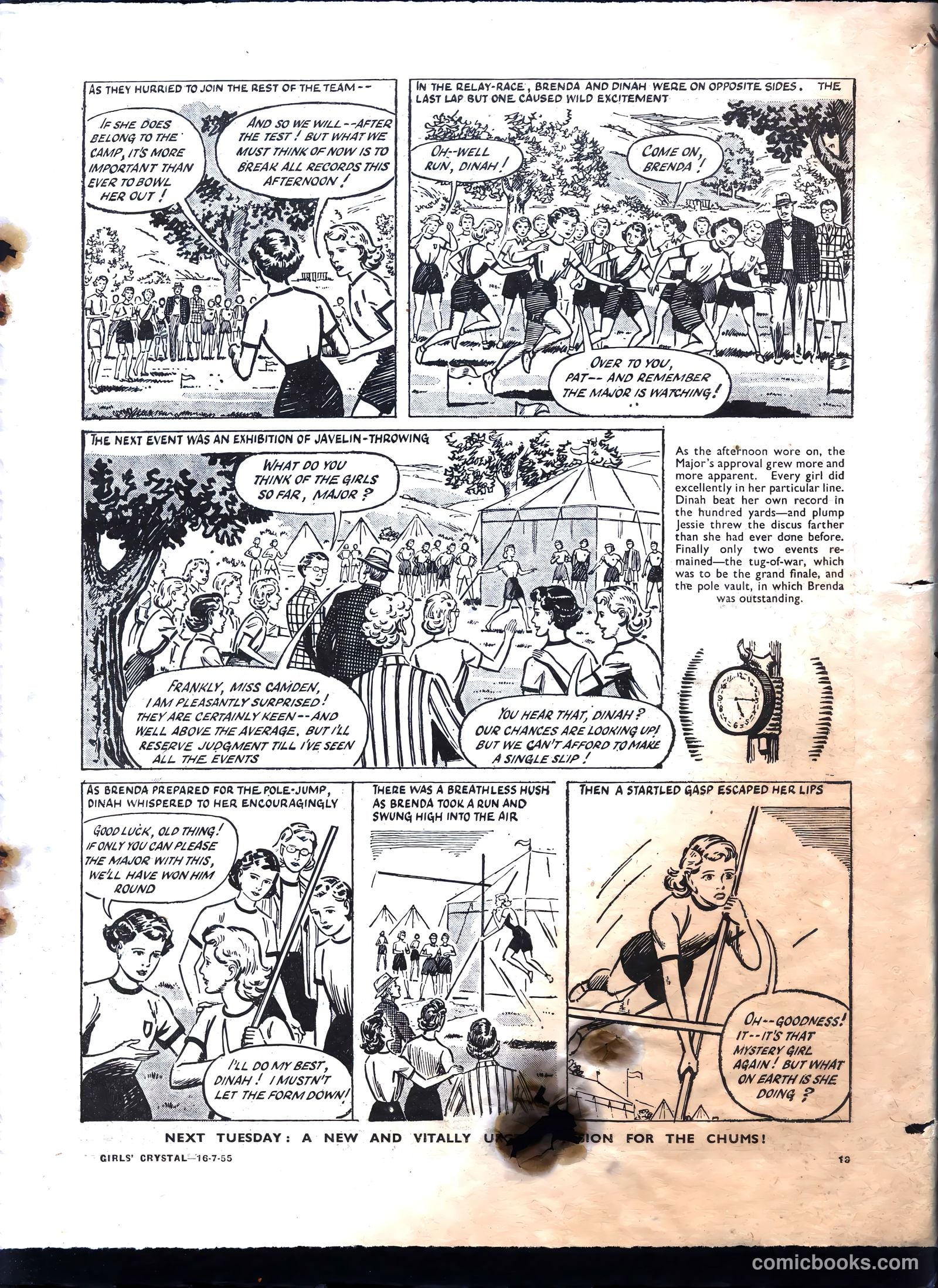 Girls' Crystal #1030 (1955) — page 13 of 20