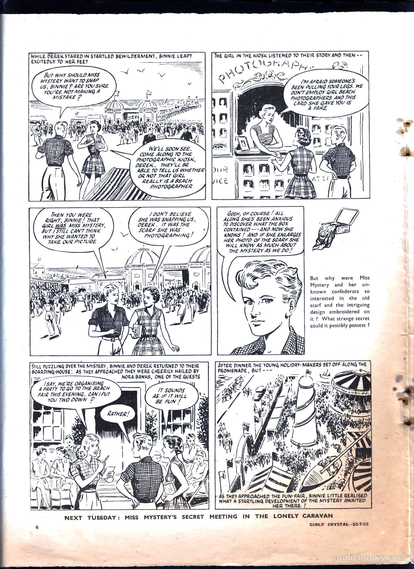 Girls' Crystal #1031 (1955) — page 6 of 20