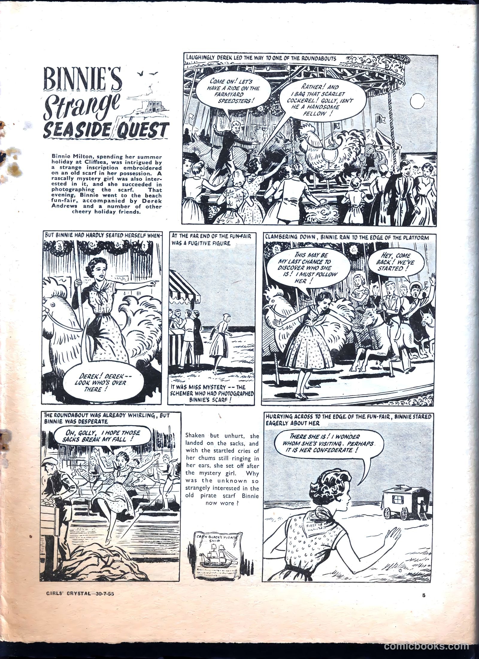 Girls' Crystal #1032 (1955) — page 5 of 20
