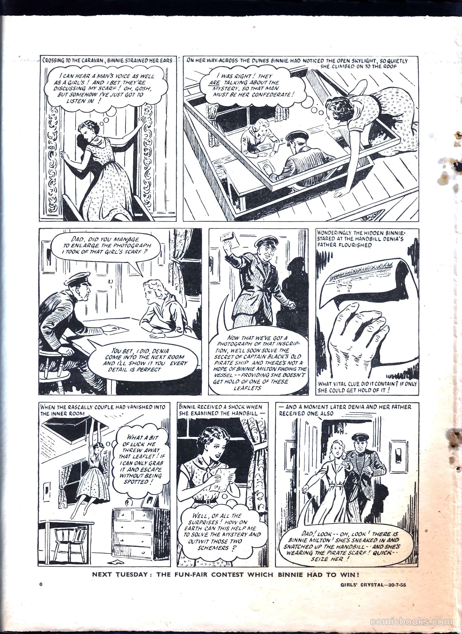 Girls' Crystal #1032 (1955) — page 6 of 20