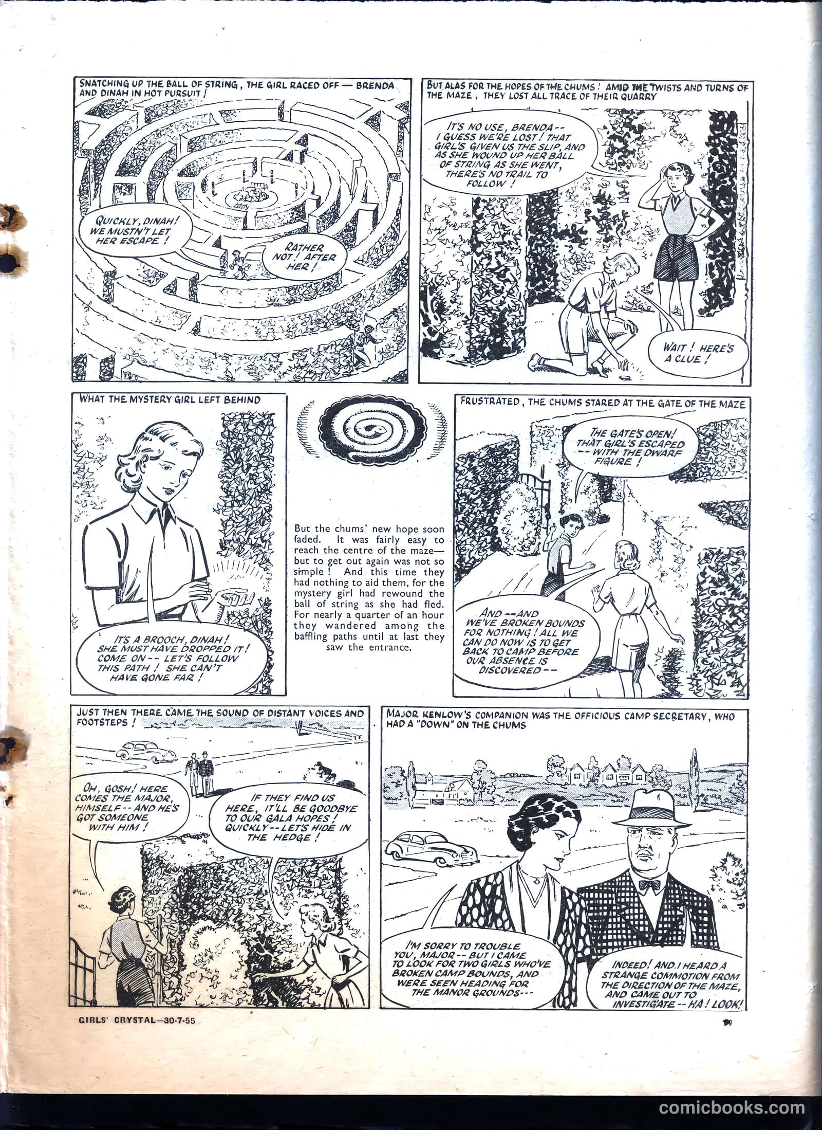 Girls' Crystal #1032 (1955) — page 11 of 20