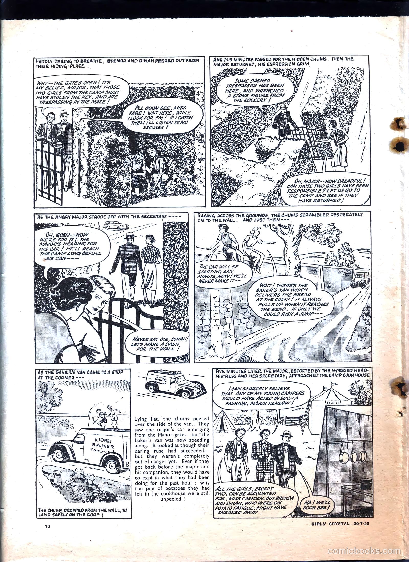 Girls' Crystal #1032 (1955) — page 12 of 20
