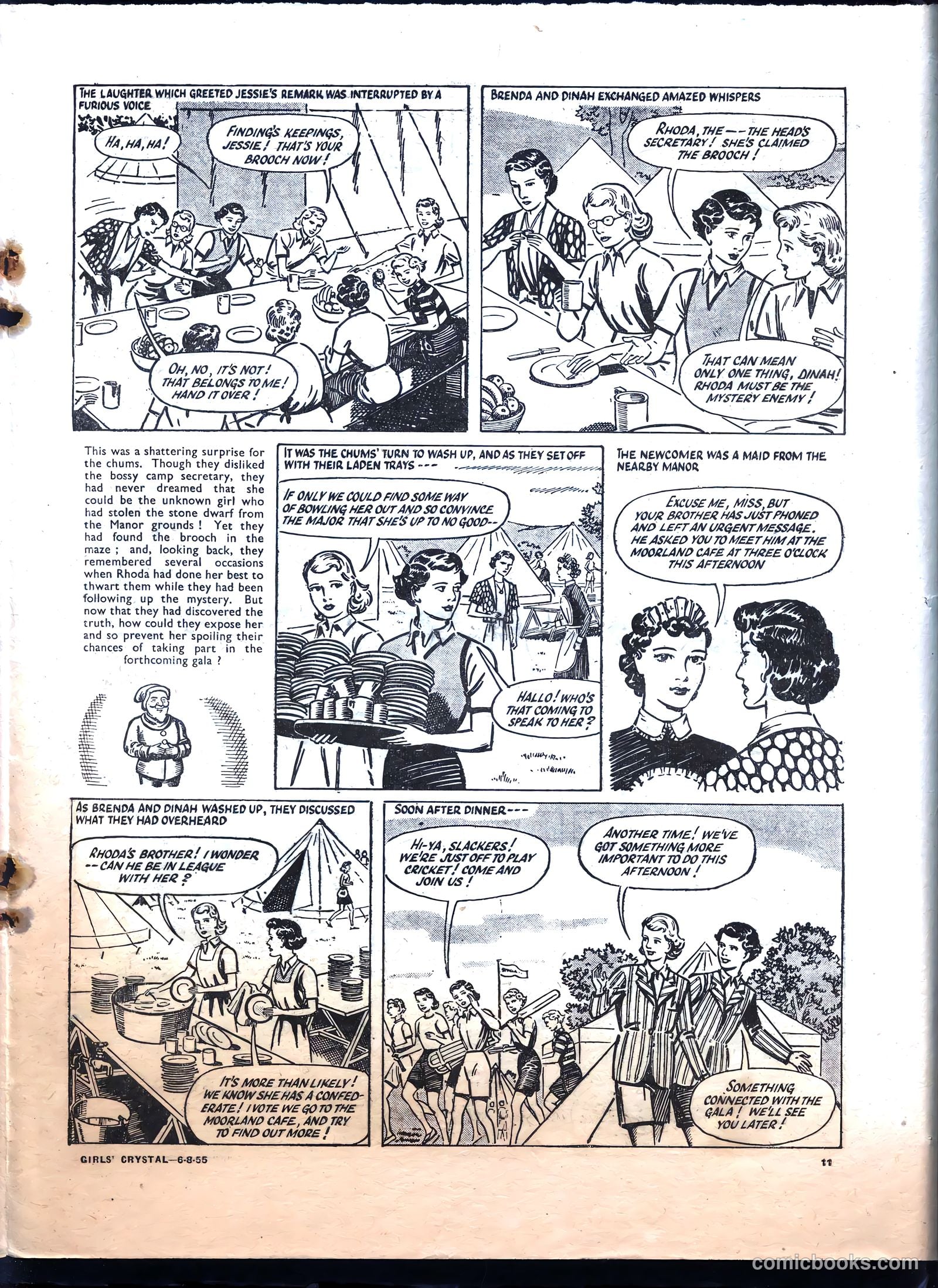 Girls' Crystal #1033 (1955) — page 11 of 20