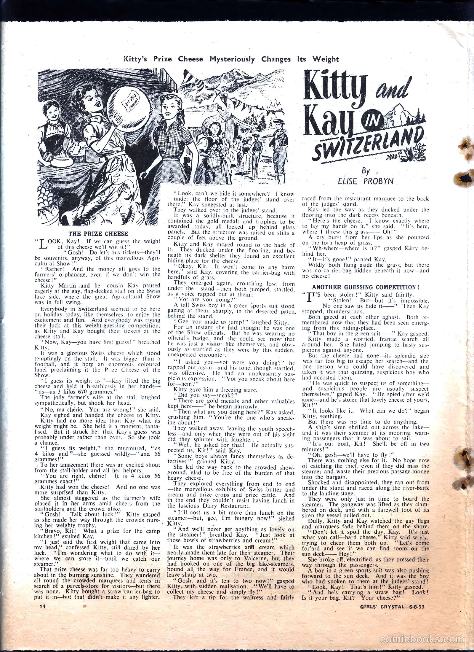 Girls' Crystal #1033 (1955) — page 14 of 20