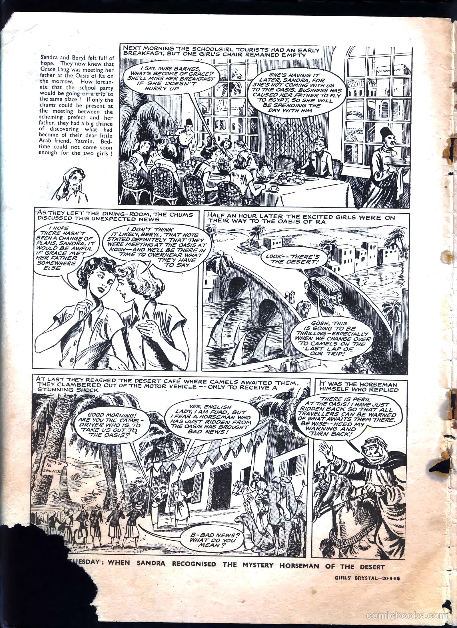 Girls' Crystal #1035 (1955) — page 2 of 20