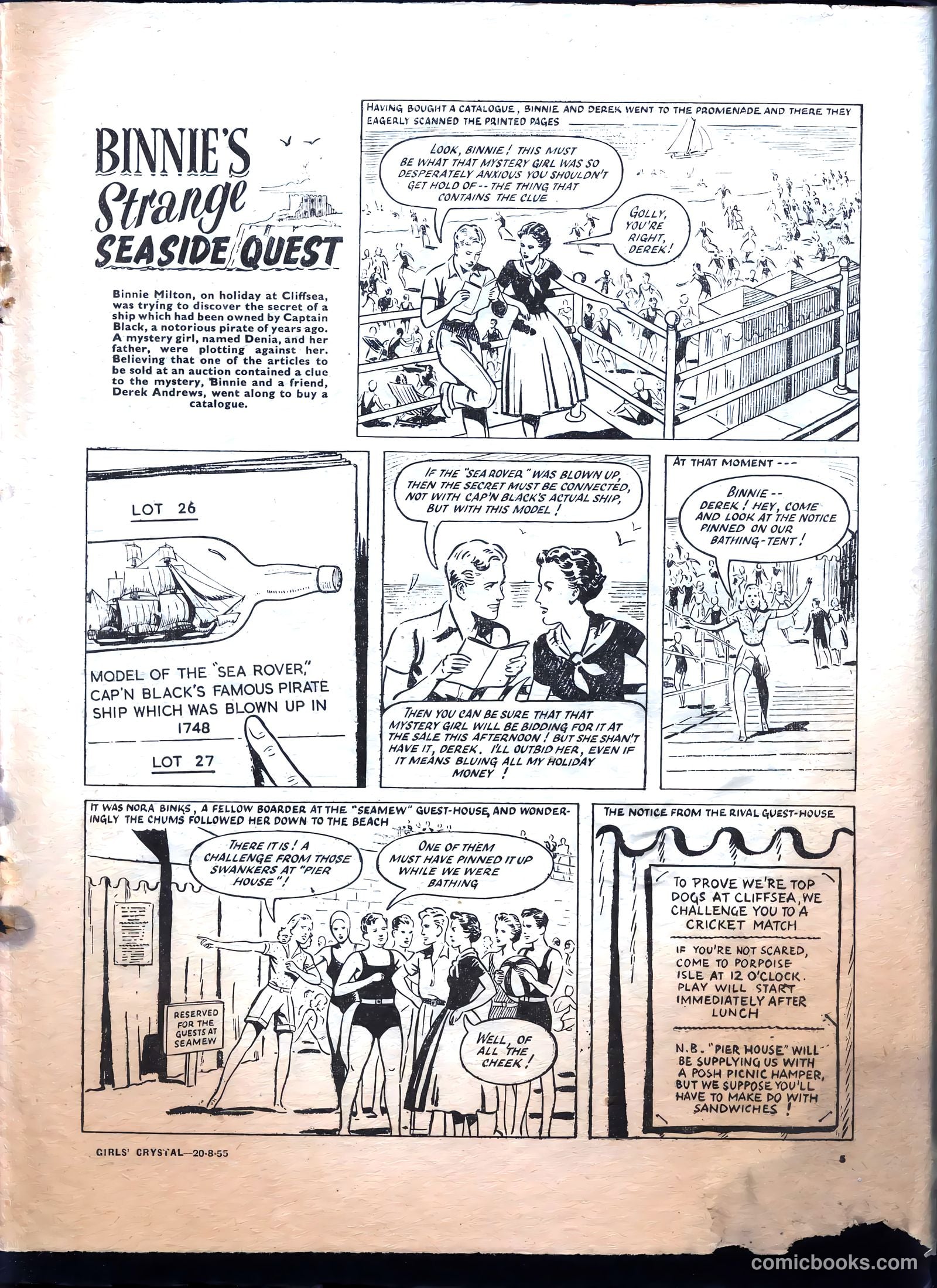 Girls' Crystal #1035 (1955) — page 5 of 20
