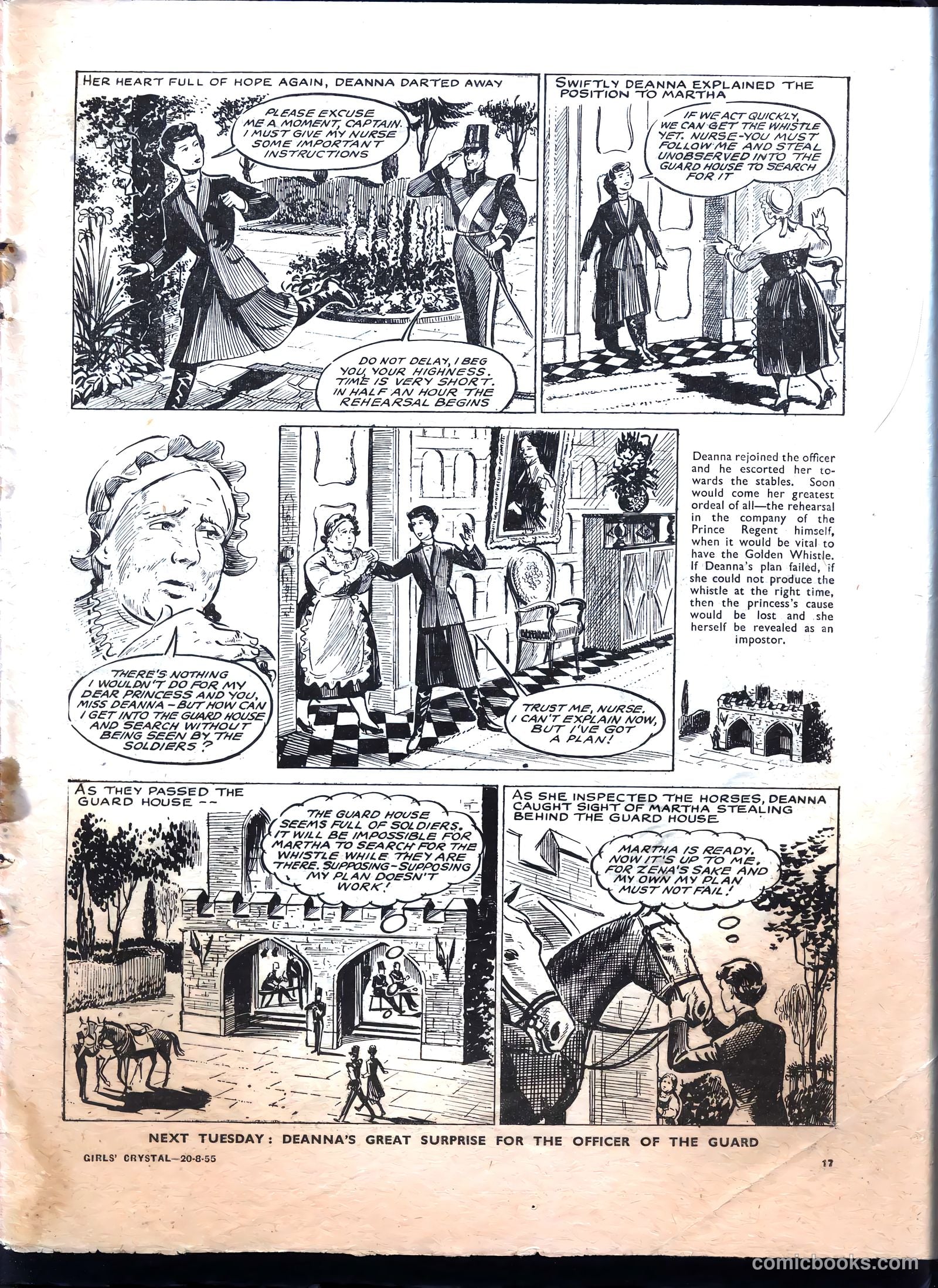Girls' Crystal #1035 (1955) — page 17 of 20