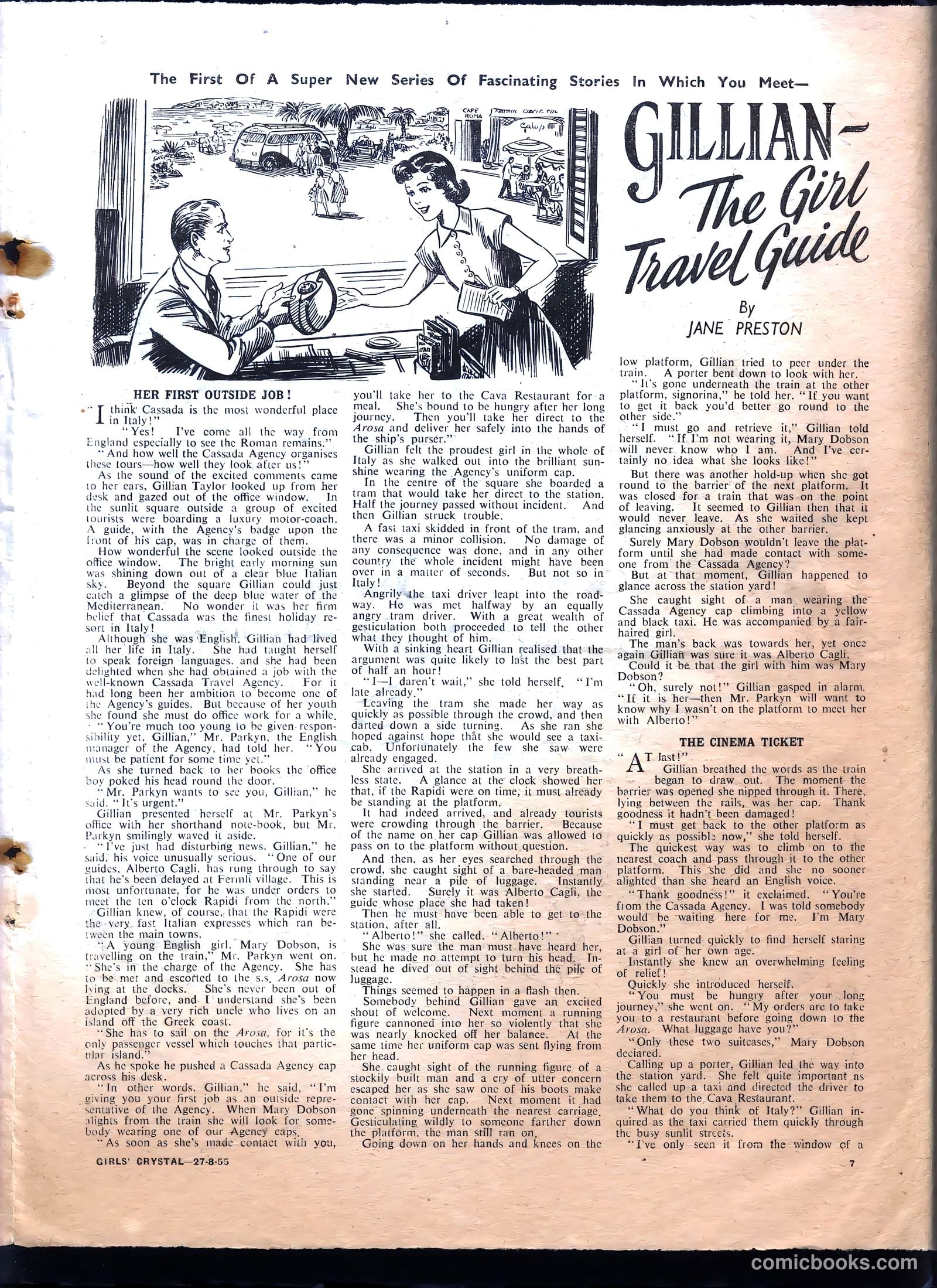 Girls' Crystal #1036 (1955) — page 7 of 20