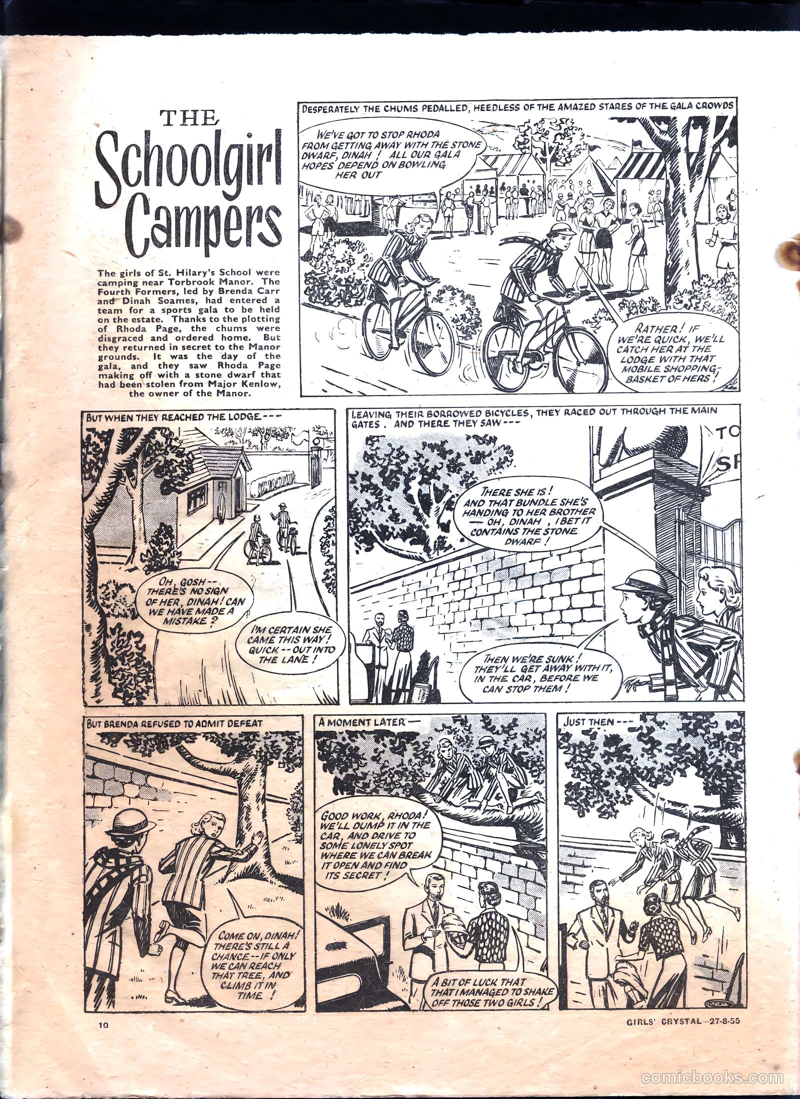 Girls' Crystal #1036 (1955) — page 10 of 20
