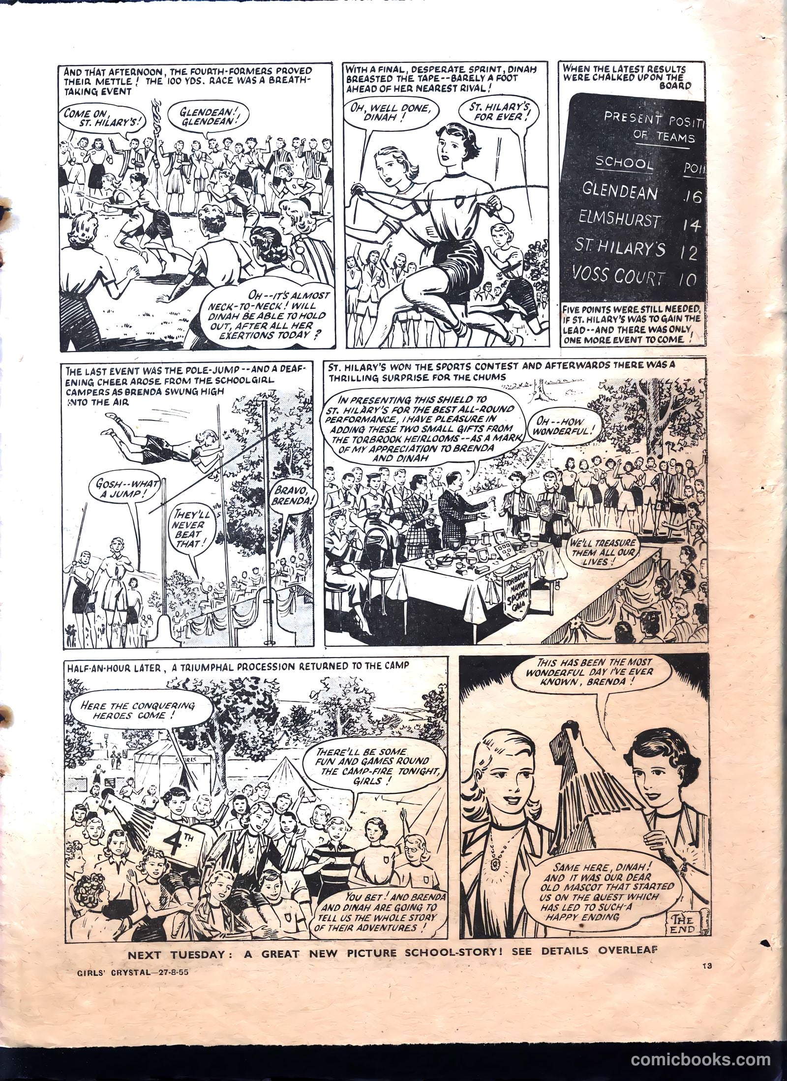 Girls' Crystal #1036 (1955) — page 13 of 20