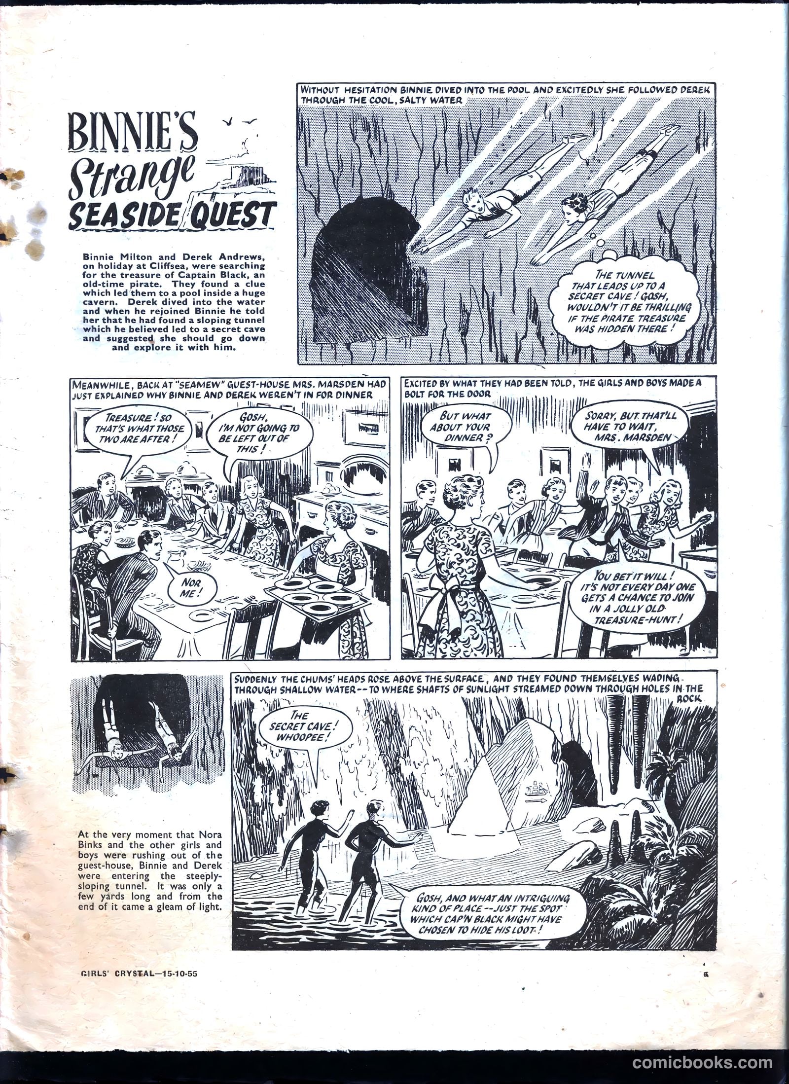 Girls' Crystal #1043 (1955) — page 5 of 20