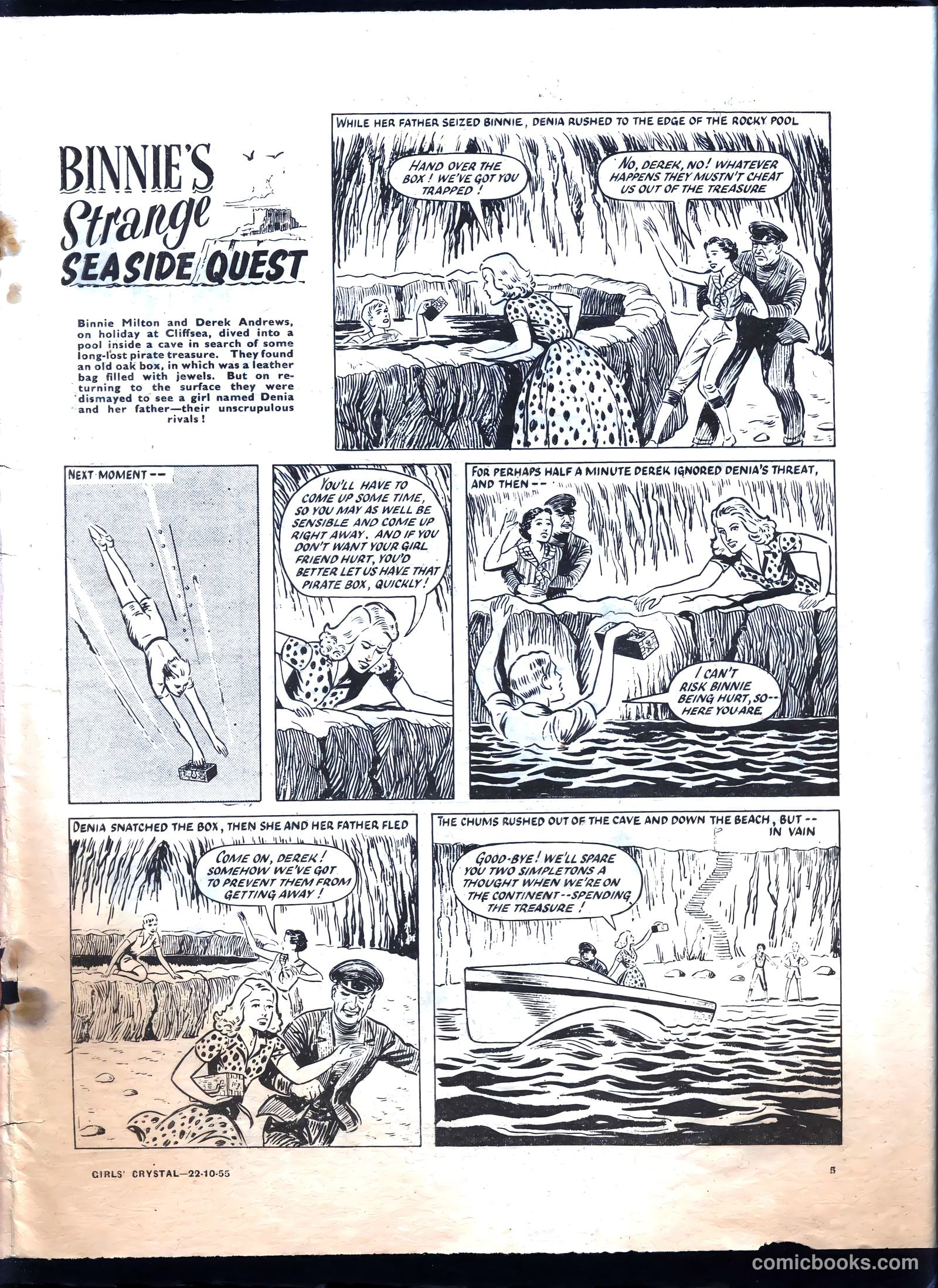 Girls' Crystal #1044 (1955) — page 5 of 20
