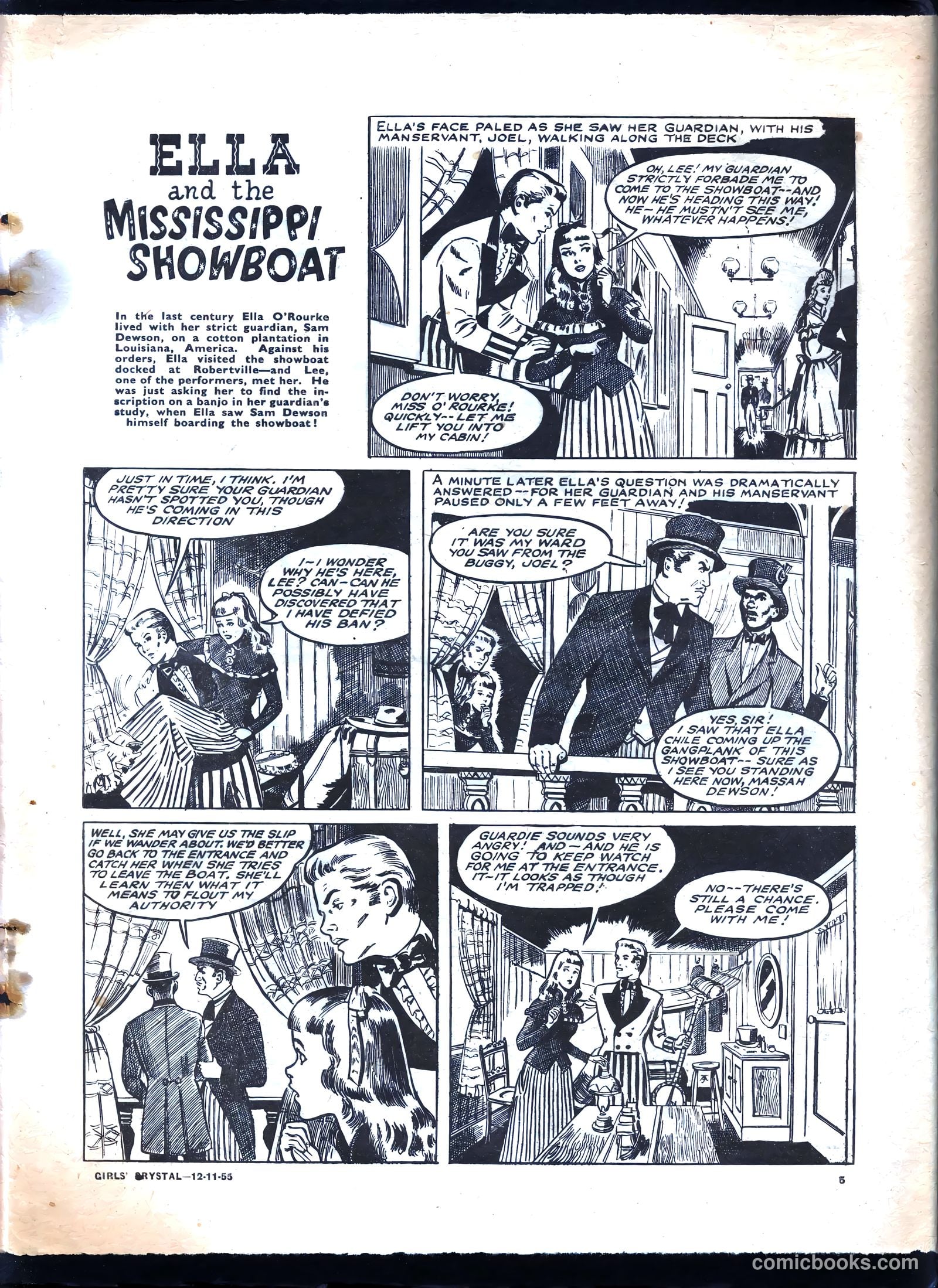 Girls' Crystal #1047 (1955) — page 5 of 20