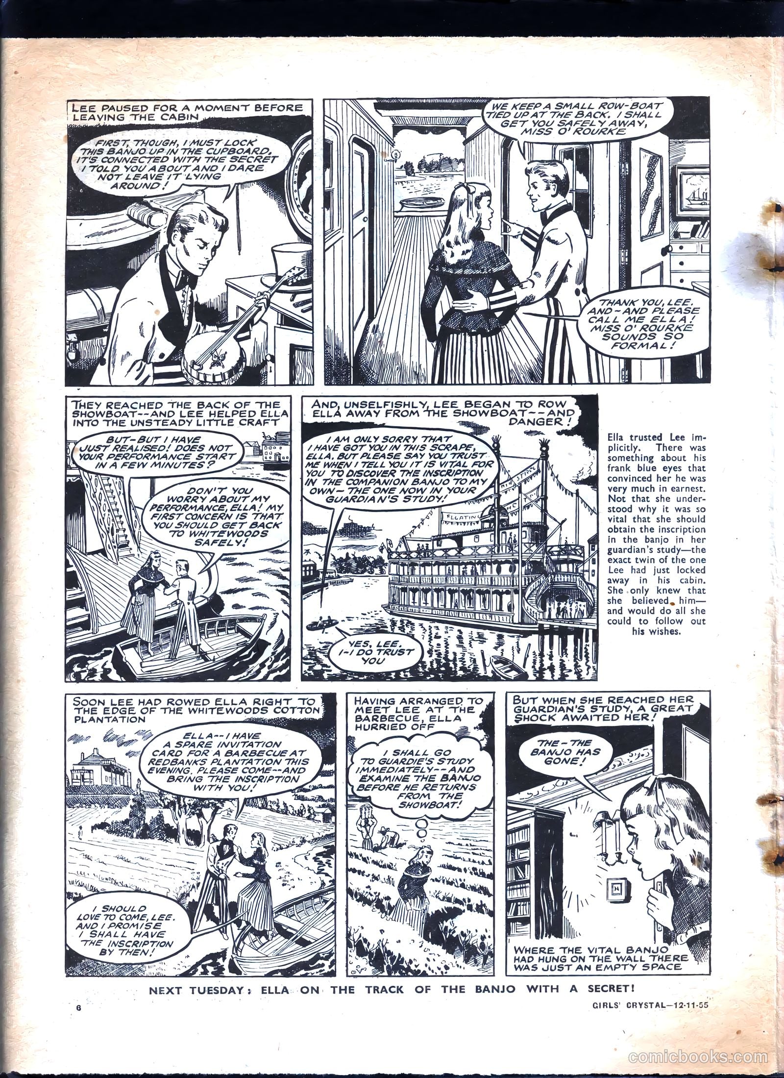 Girls' Crystal #1047 (1955) — page 6 of 20