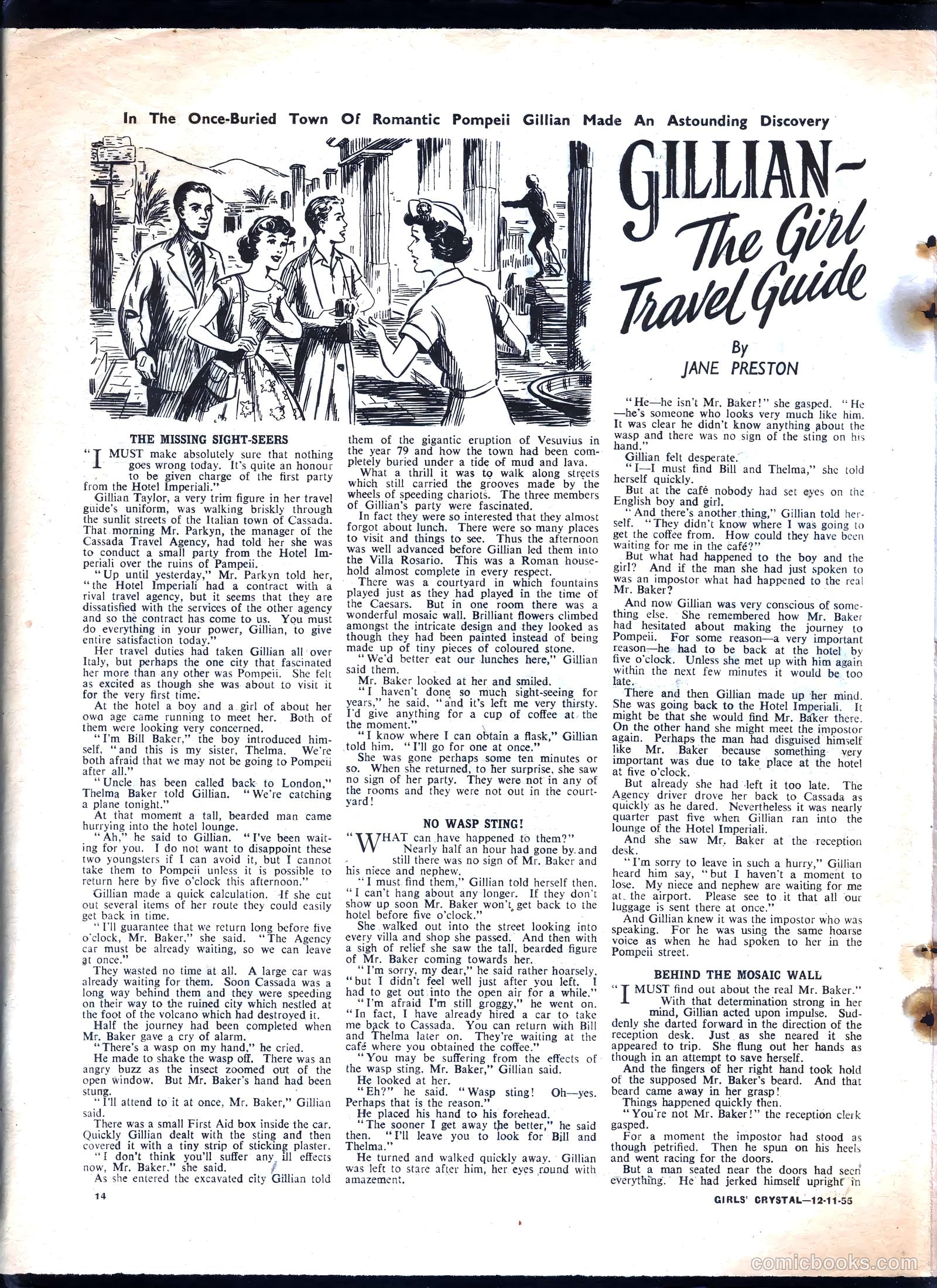 Girls' Crystal #1047 (1955) — page 14 of 20