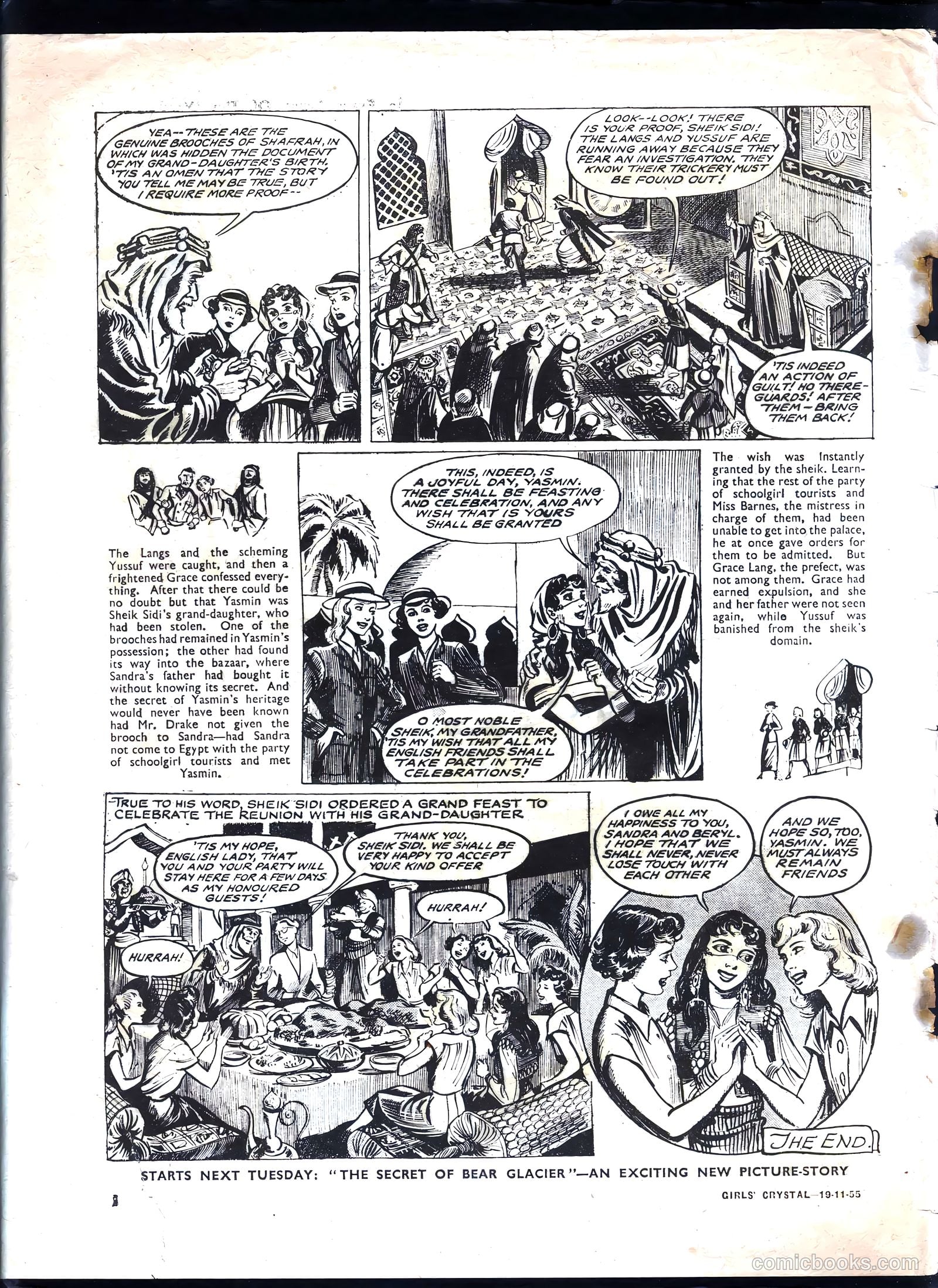 Girls' Crystal #1048 (1955) — page 2 of 20