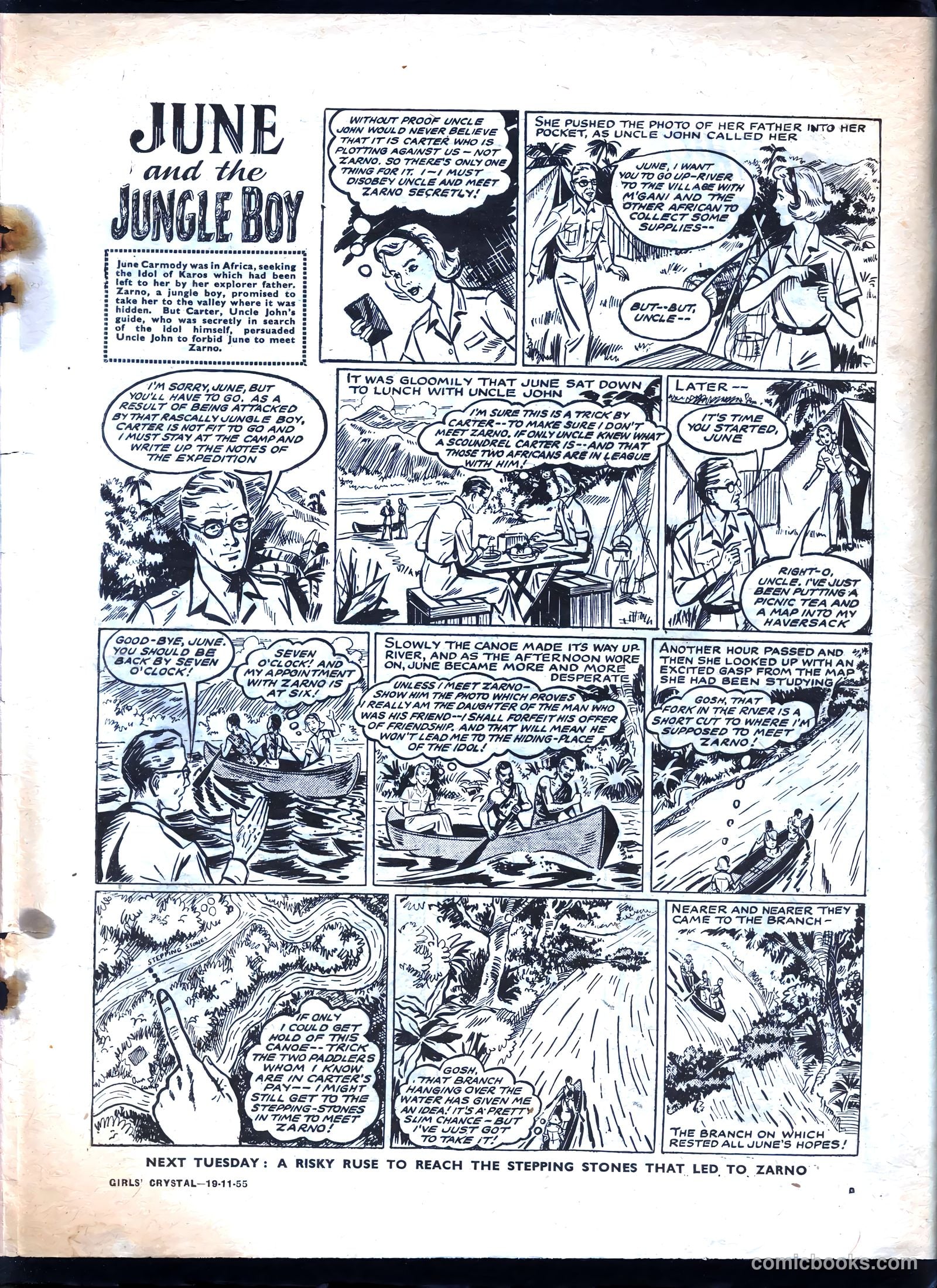 Girls' Crystal #1048 (1955) — page 9 of 20