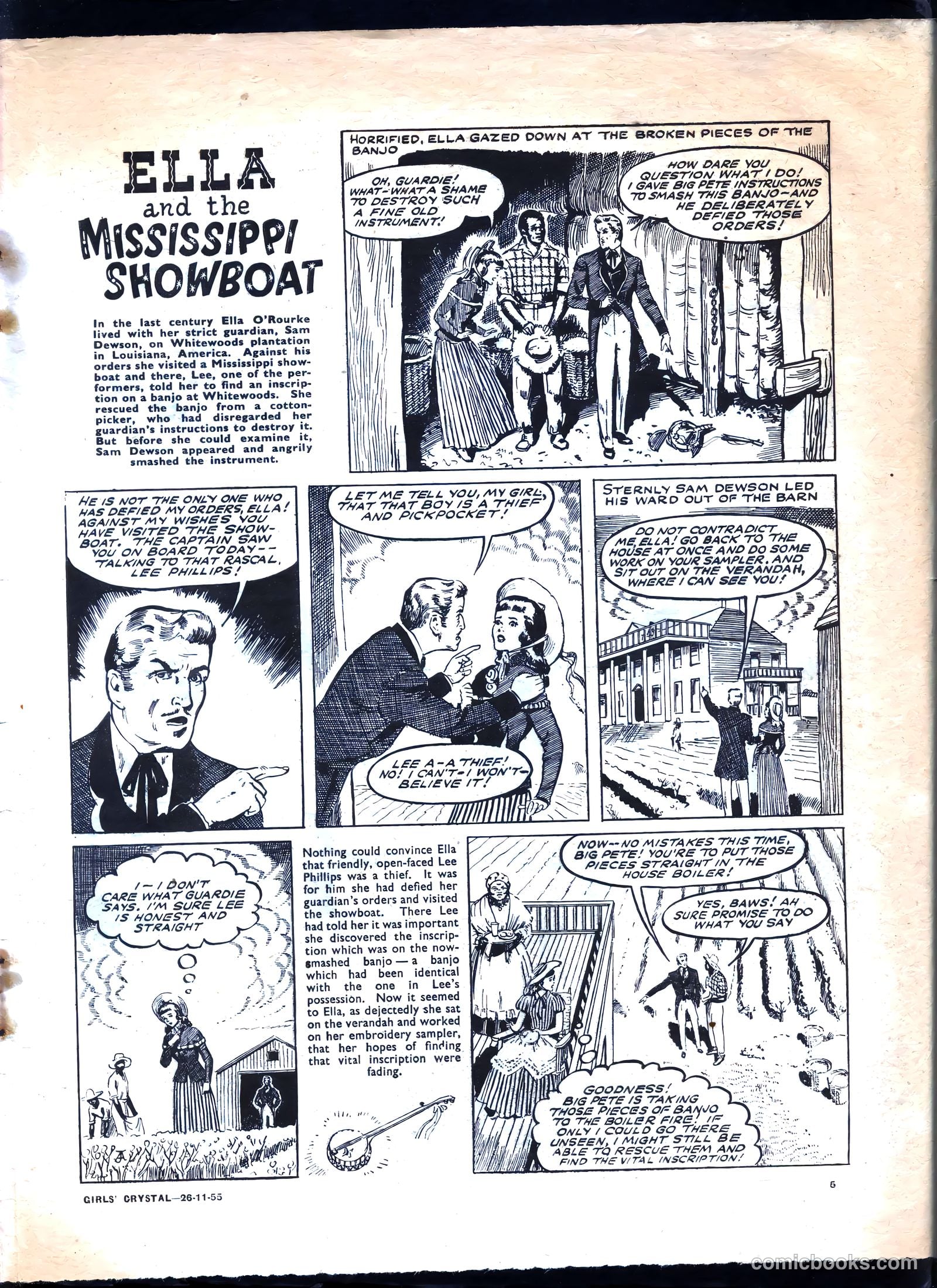 Girls' Crystal #1049 (1955) — page 5 of 20