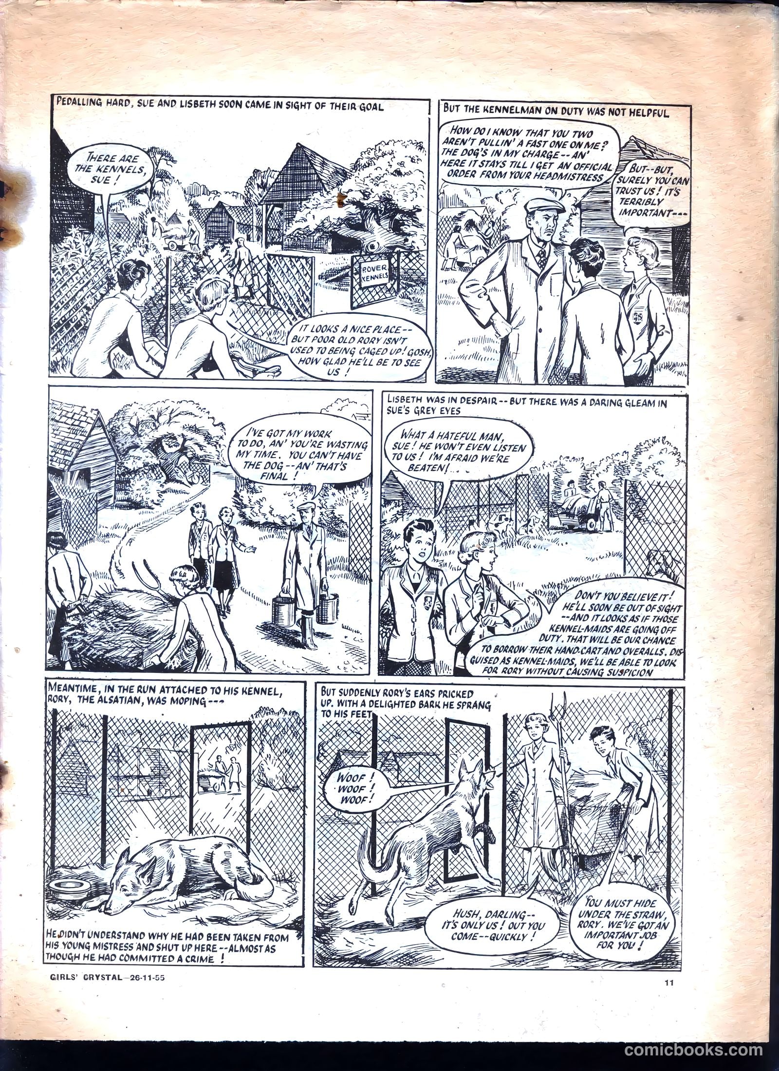 Girls' Crystal #1049 (1955) — page 11 of 20