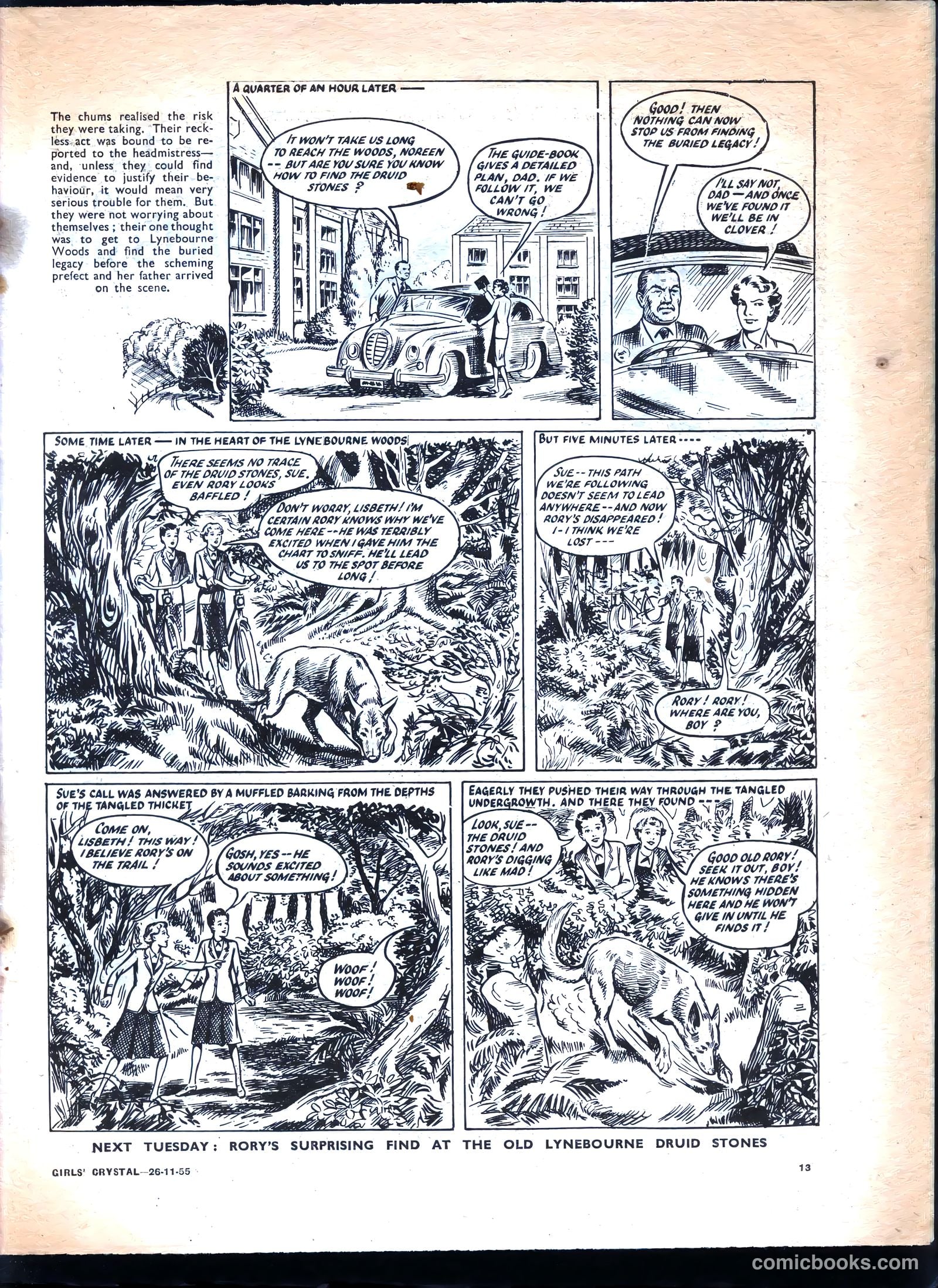 Girls' Crystal #1049 (1955) — page 13 of 20