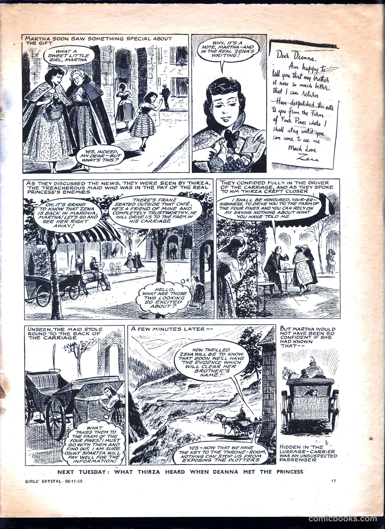 Girls' Crystal #1049 (1955) — page 17 of 20