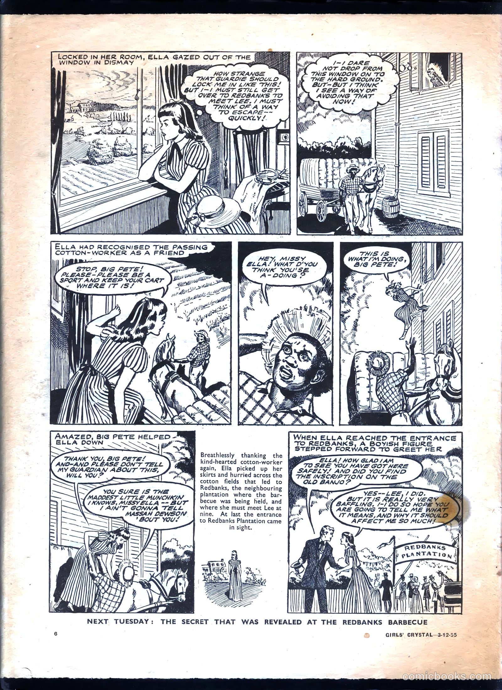 Girls' Crystal #1050 (1955) — page 6 of 20