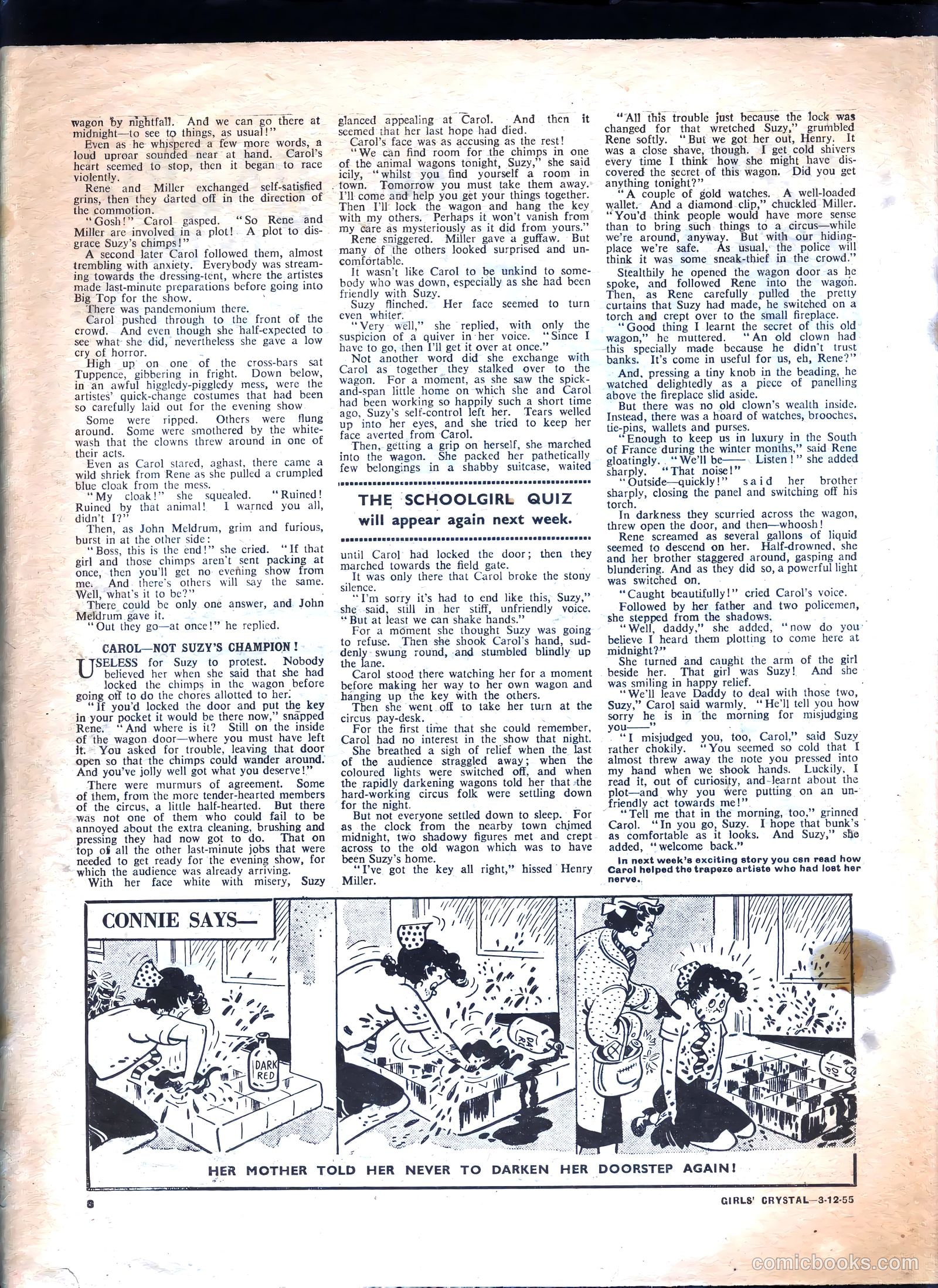 Girls' Crystal #1050 (1955) — page 8 of 20
