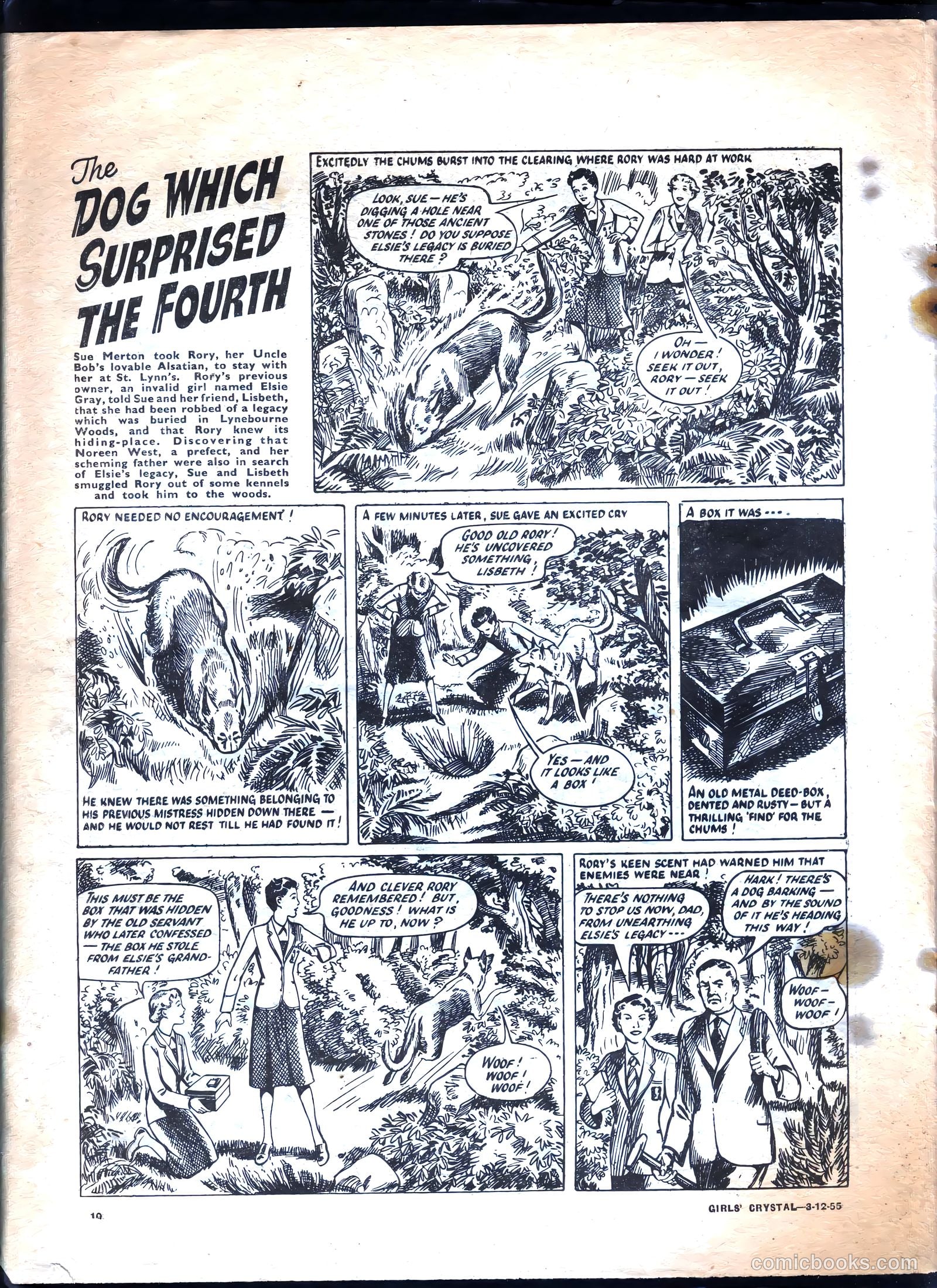 Girls' Crystal #1050 (1955) — page 10 of 20