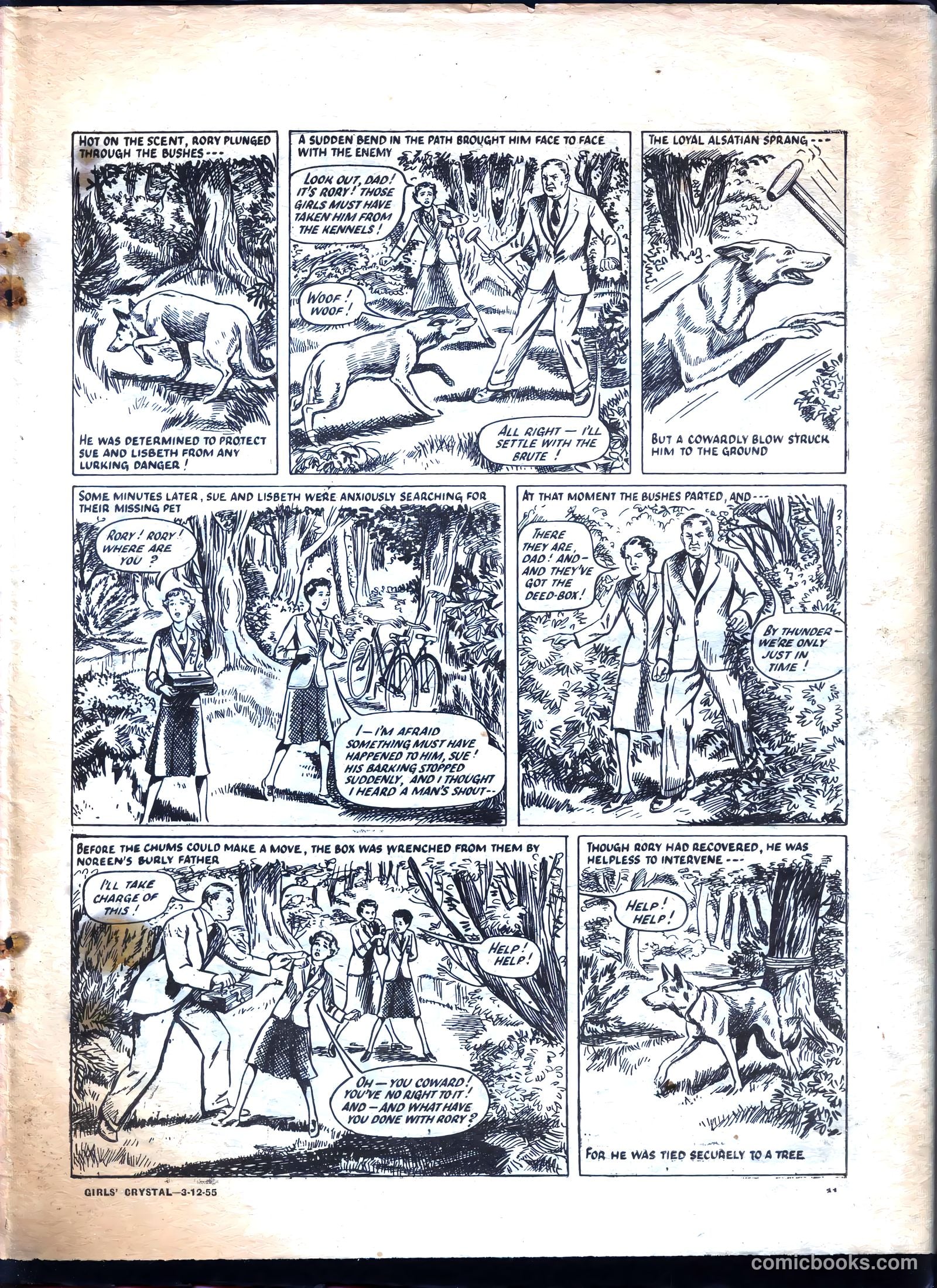 Girls' Crystal #1050 (1955) — page 11 of 20
