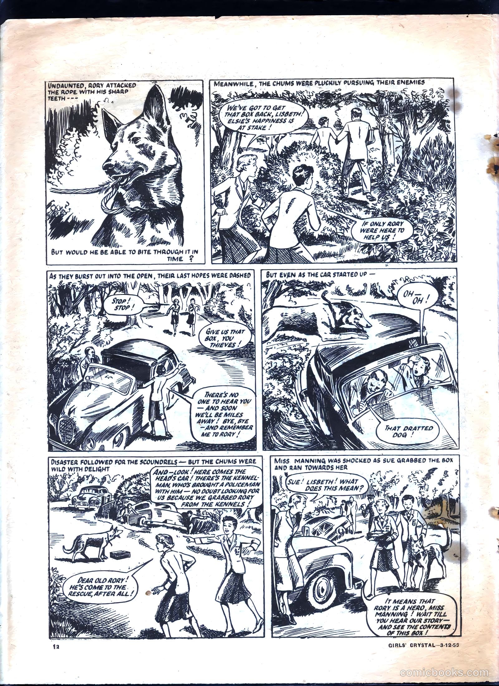 Girls' Crystal #1050 (1955) — page 12 of 20