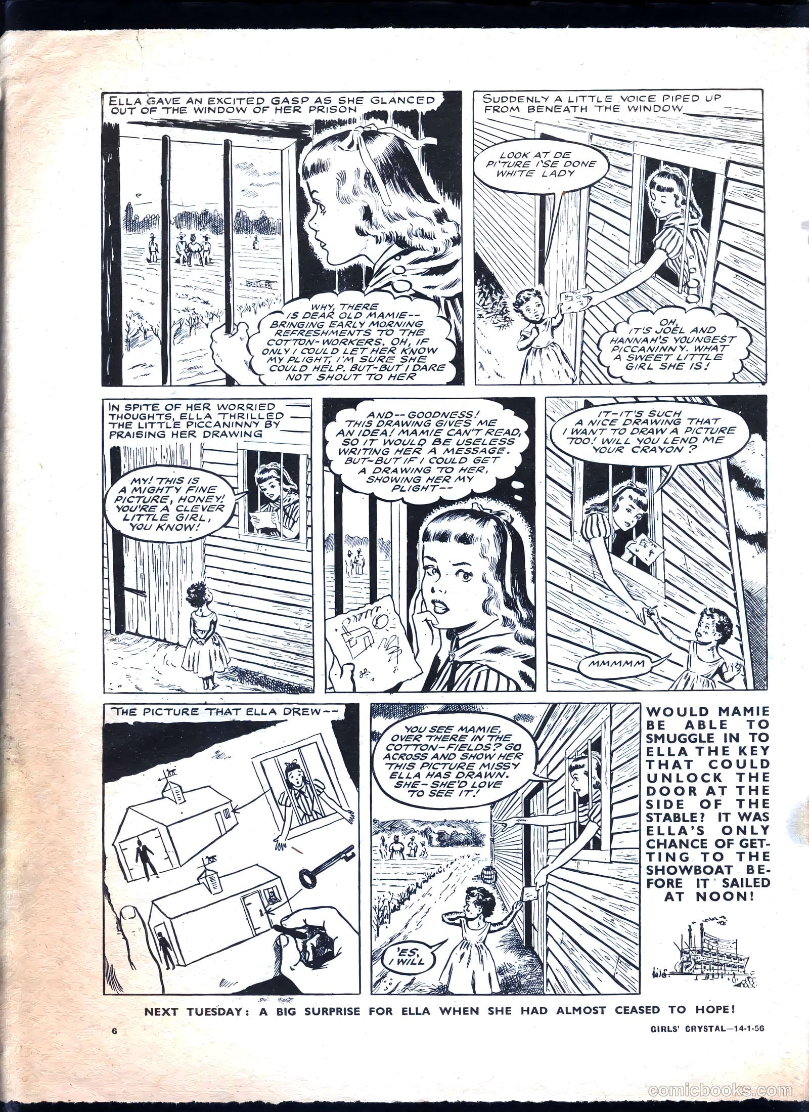 Girls' Crystal #1056 (1956) — page 6 of 20