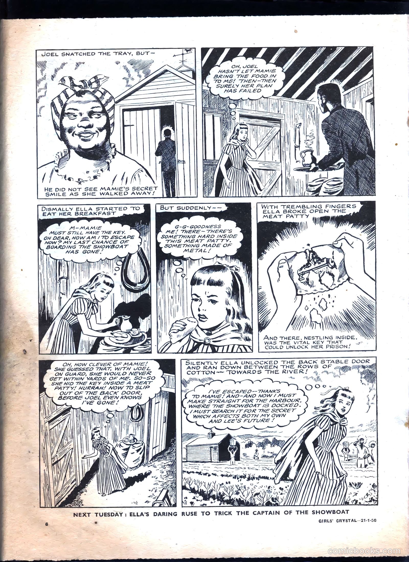 Girls' Crystal #1057 (1956) — page 6 of 20