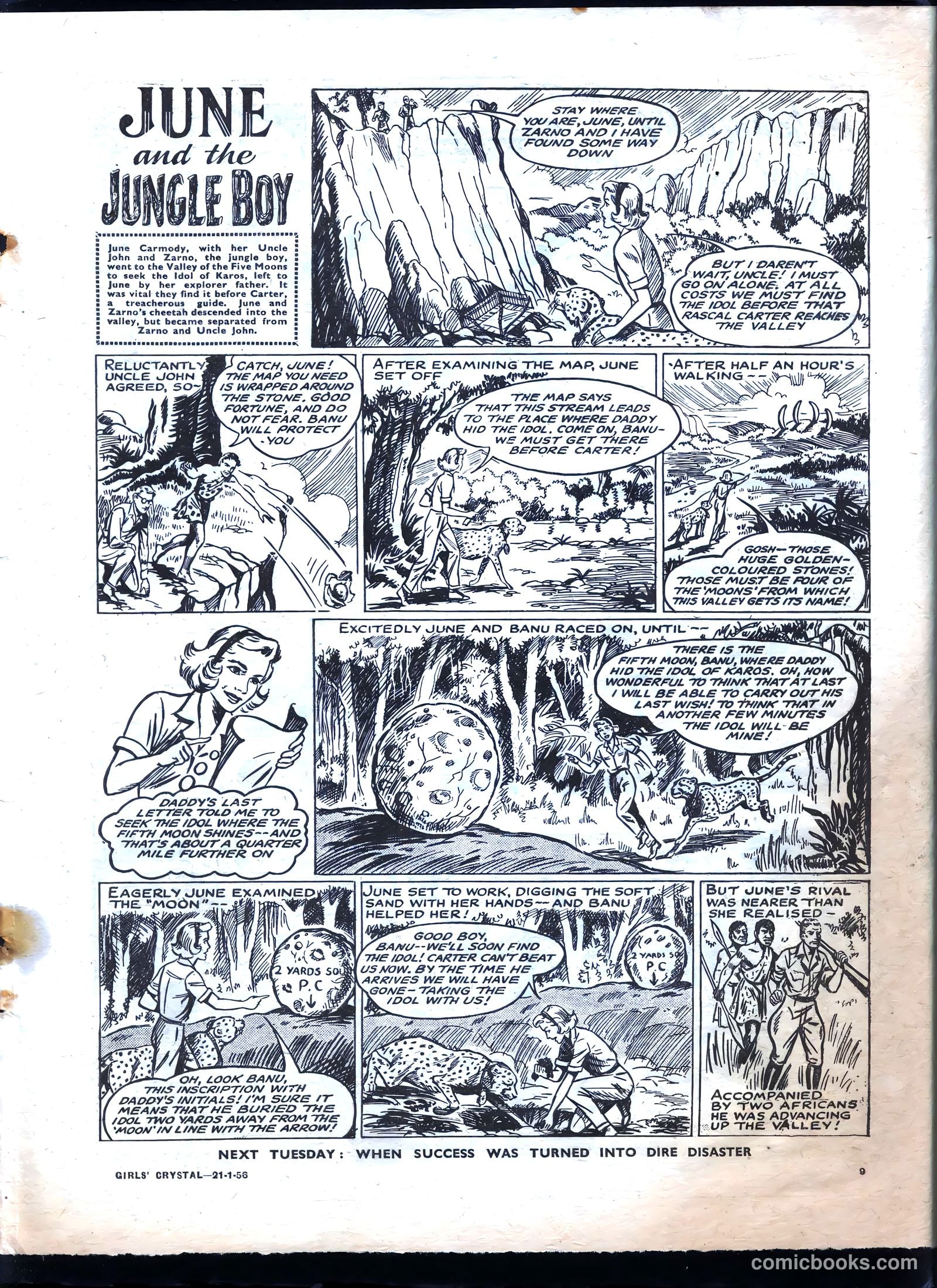 Girls' Crystal #1057 (1956) — page 9 of 20