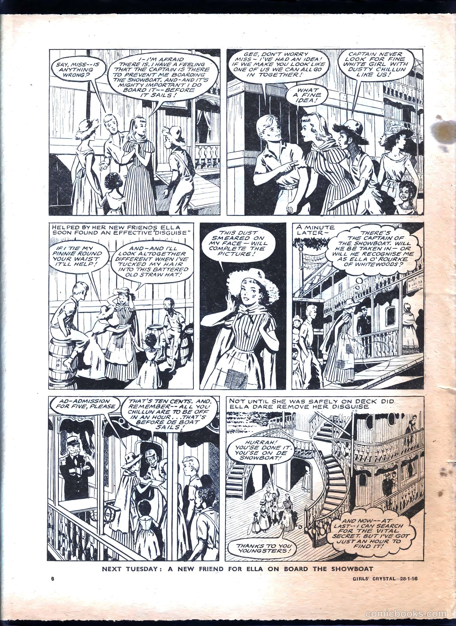 Girls' Crystal #1058 (1956) — page 6 of 20