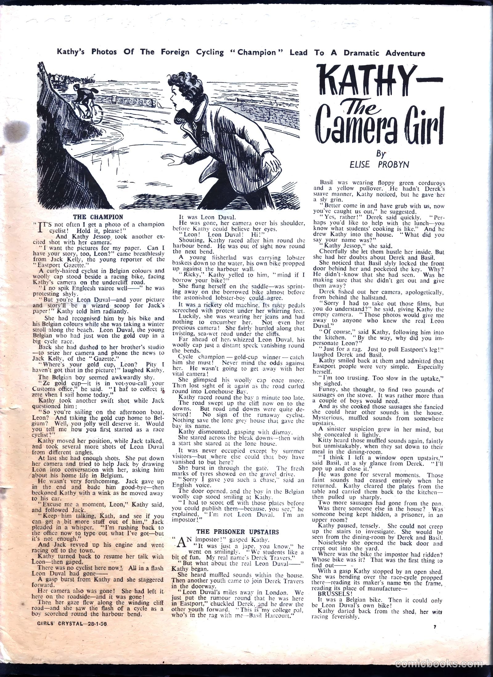 Girls' Crystal #1058 (1956) — page 7 of 20