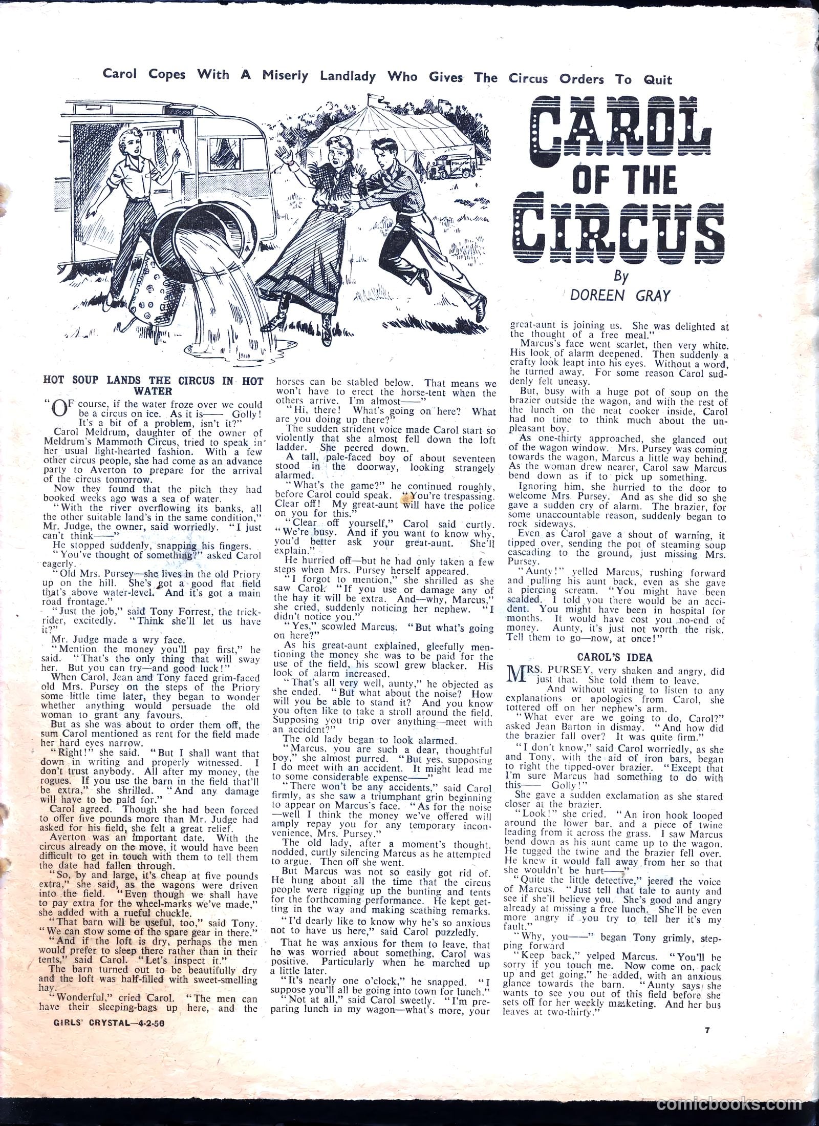 Girls' Crystal #1059 (1956) — page 7 of 20