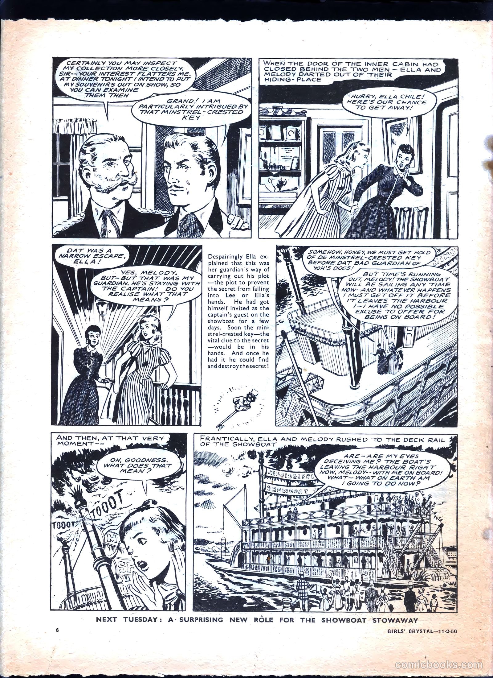 Girls' Crystal #1060 (1959) — page 6 of 20