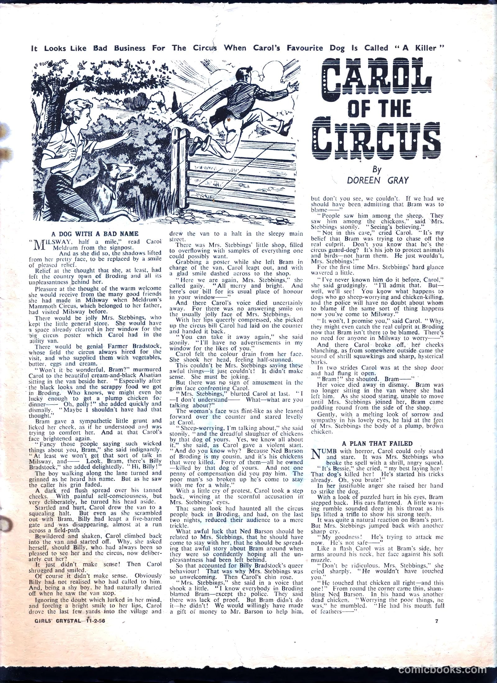 Girls' Crystal #1060 (1959) — page 7 of 20