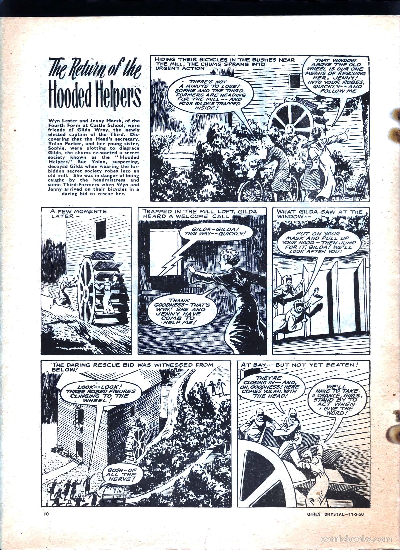 Girls' Crystal #1060 (1959) — page 10 of 20