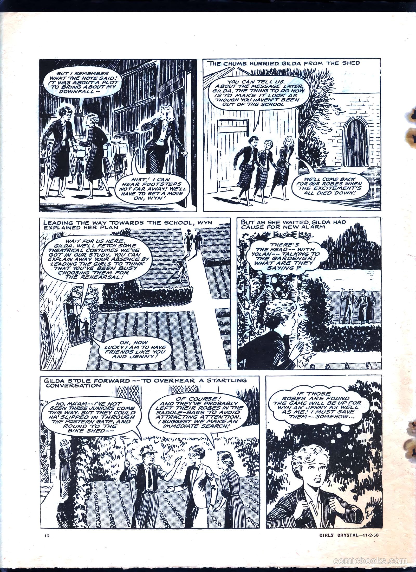 Girls' Crystal #1060 (1959) — page 12 of 20