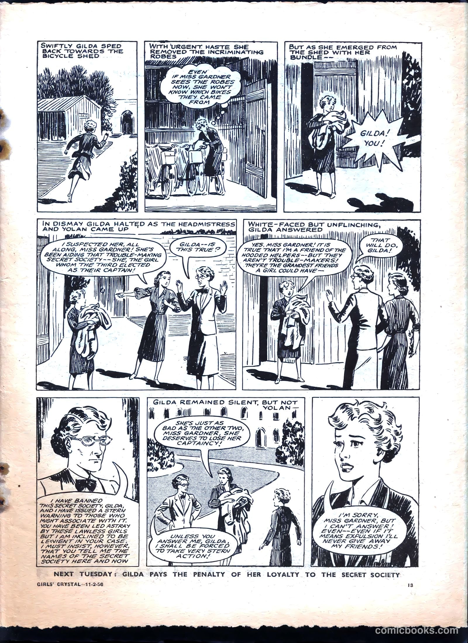Girls' Crystal #1060 (1959) — page 13 of 20
