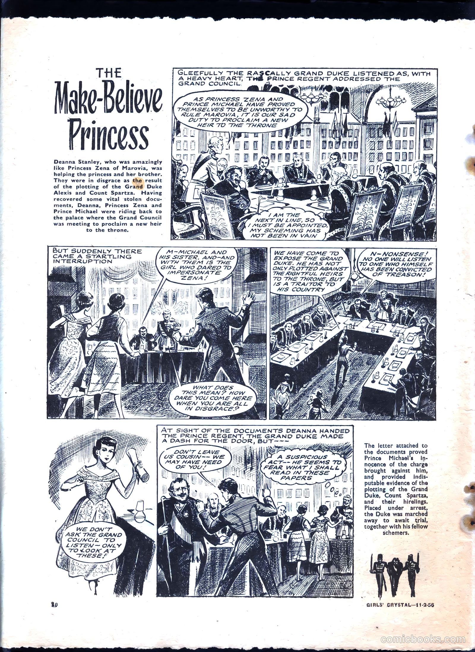 Girls' Crystal #1060 (1959) — page 16 of 20