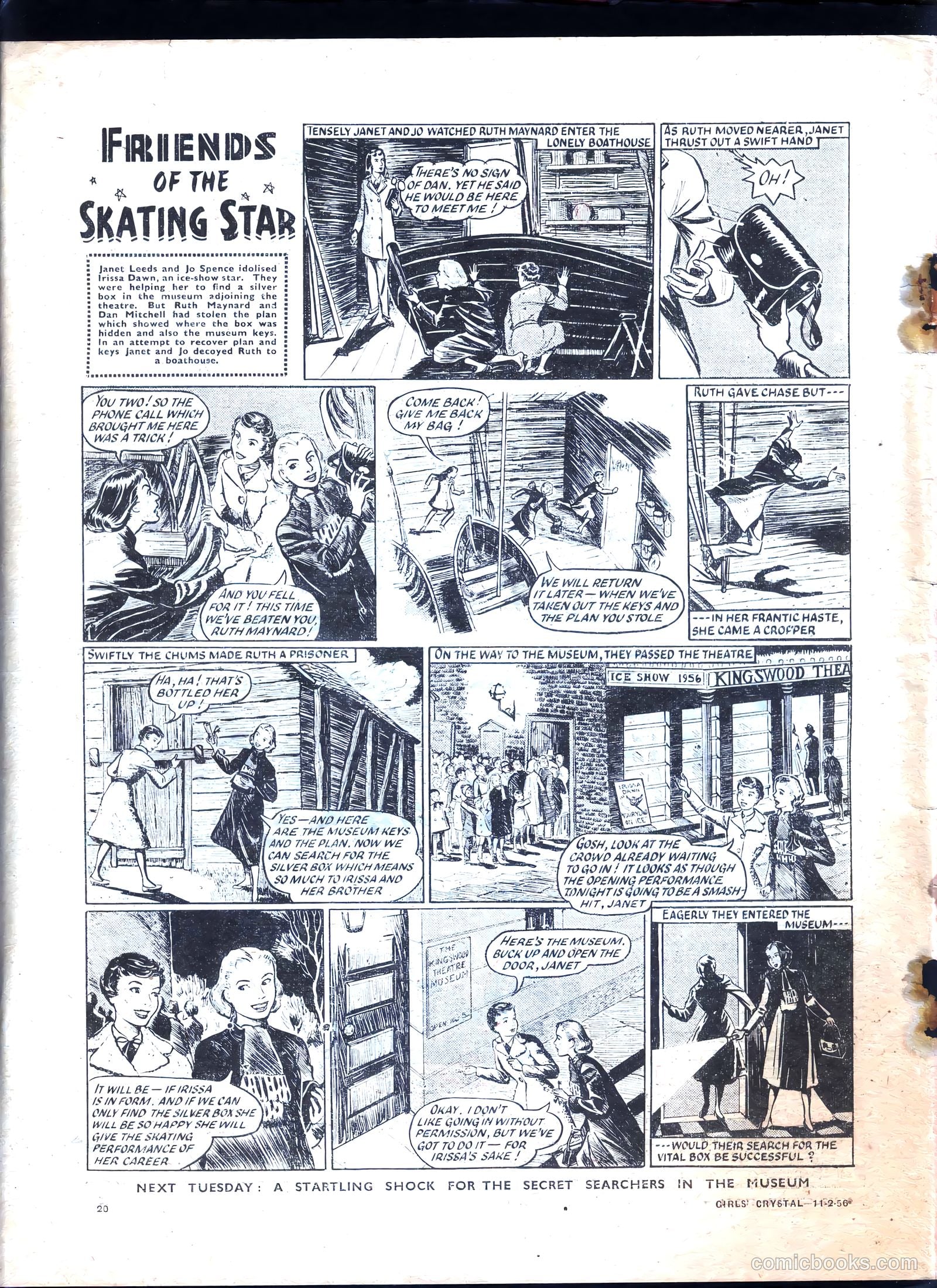 Girls' Crystal #1060 (1959) — page 20 of 20