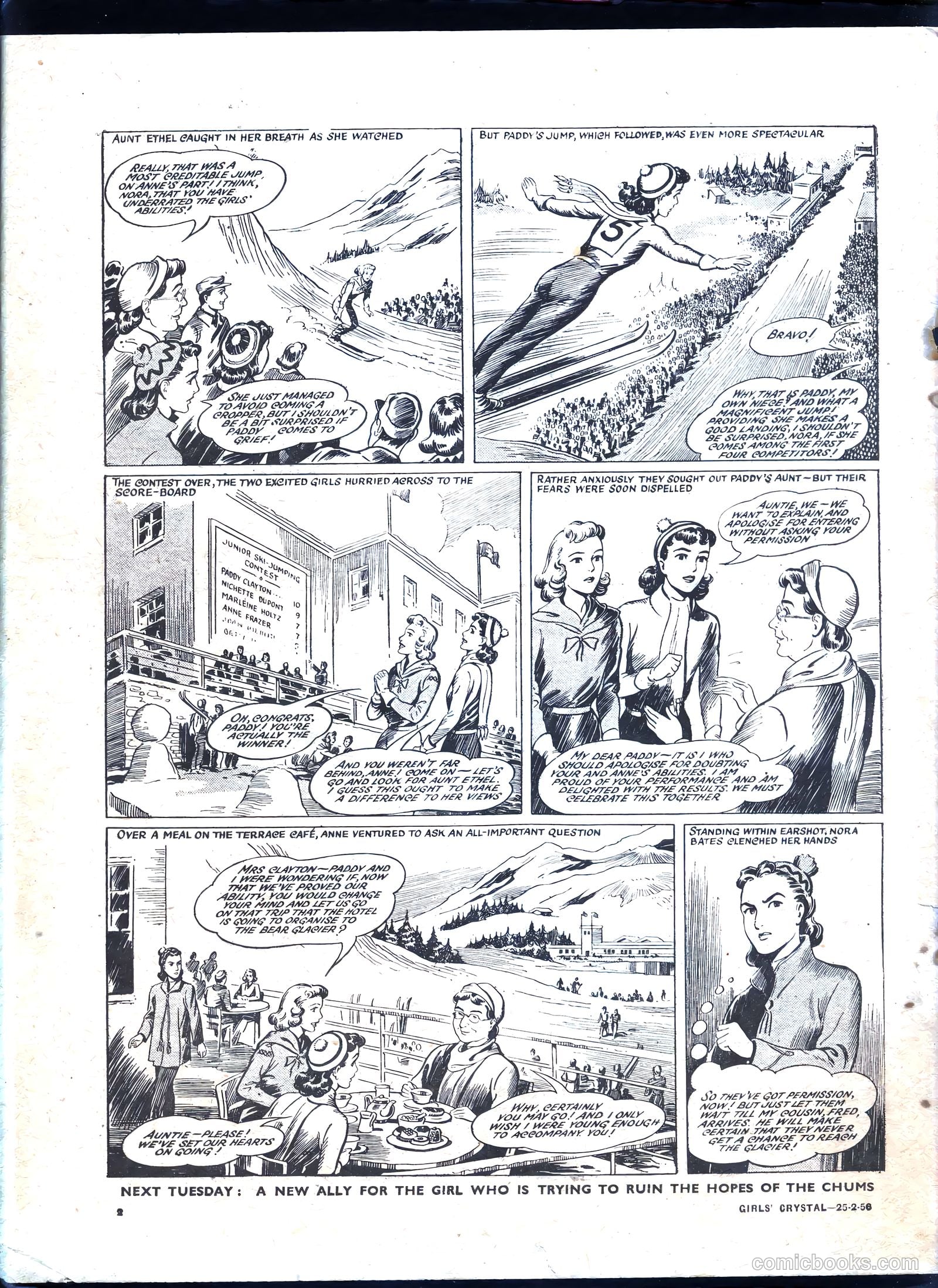 Girls' Crystal #1062 (1956) — page 2 of 20