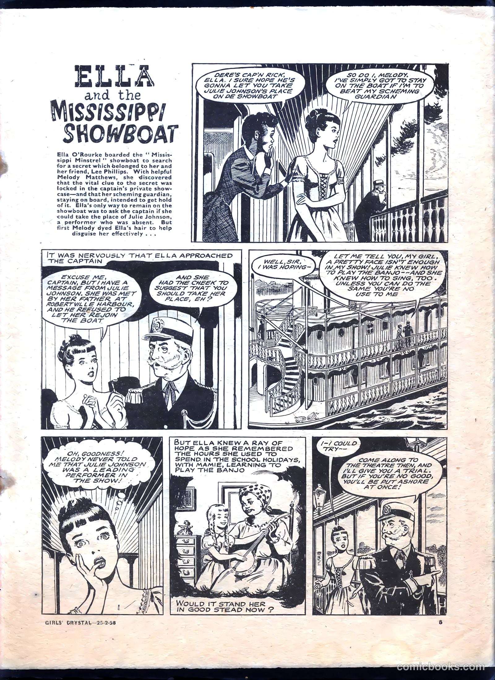 Girls' Crystal #1062 (1956) — page 5 of 20