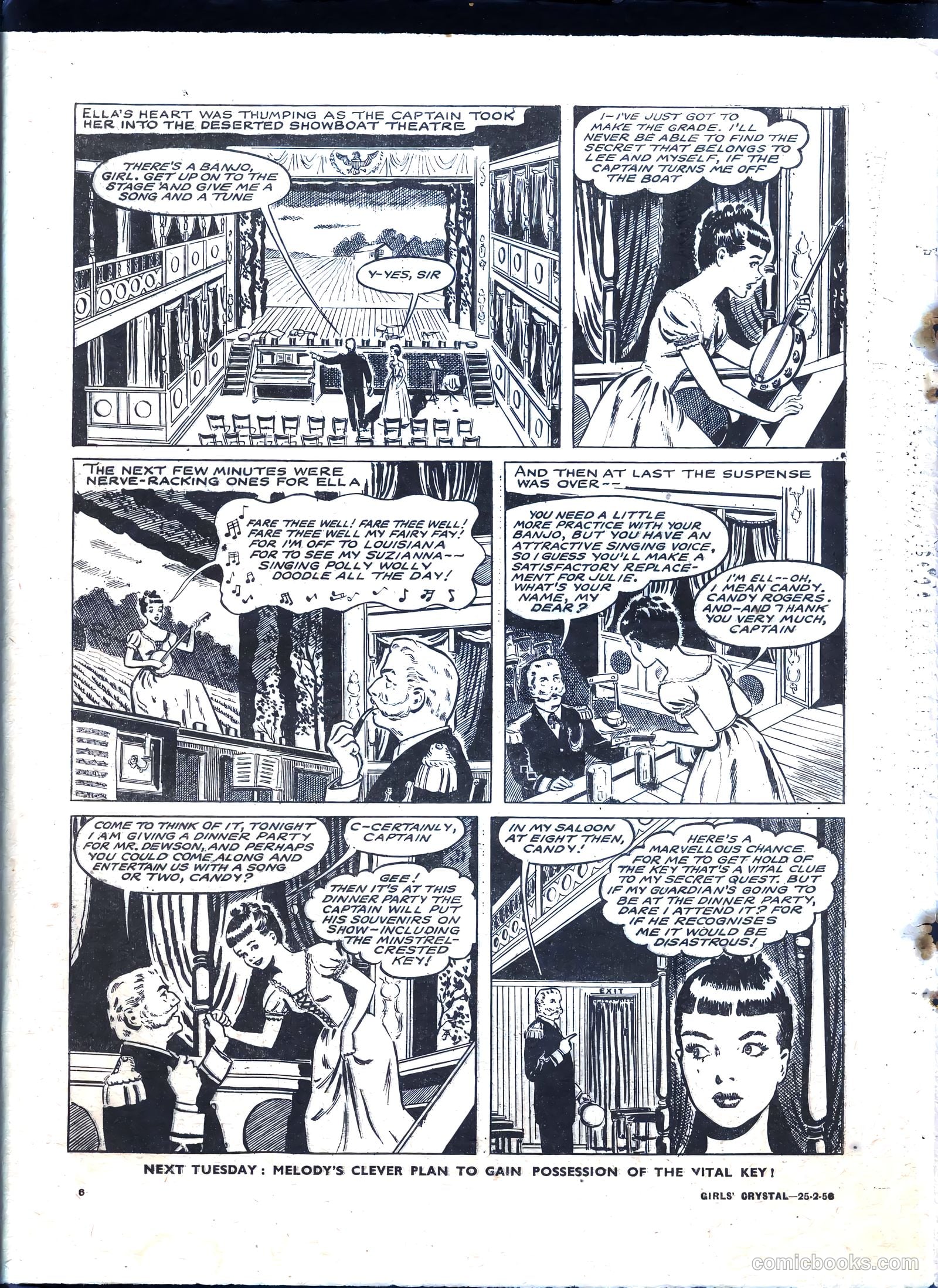 Girls' Crystal #1062 (1956) — page 6 of 20